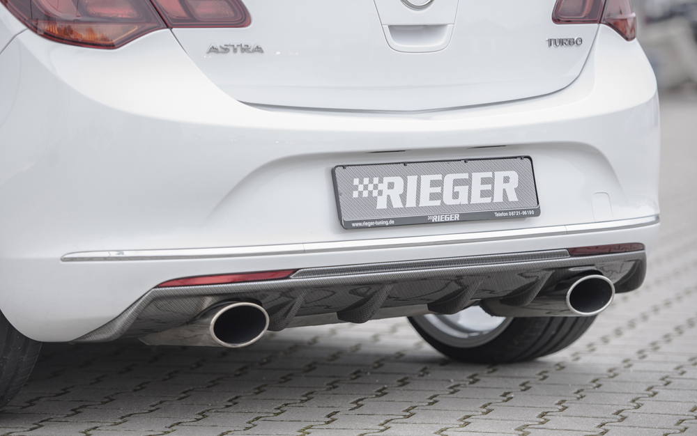 Rieger Heckeinsatz für Opel Astra J