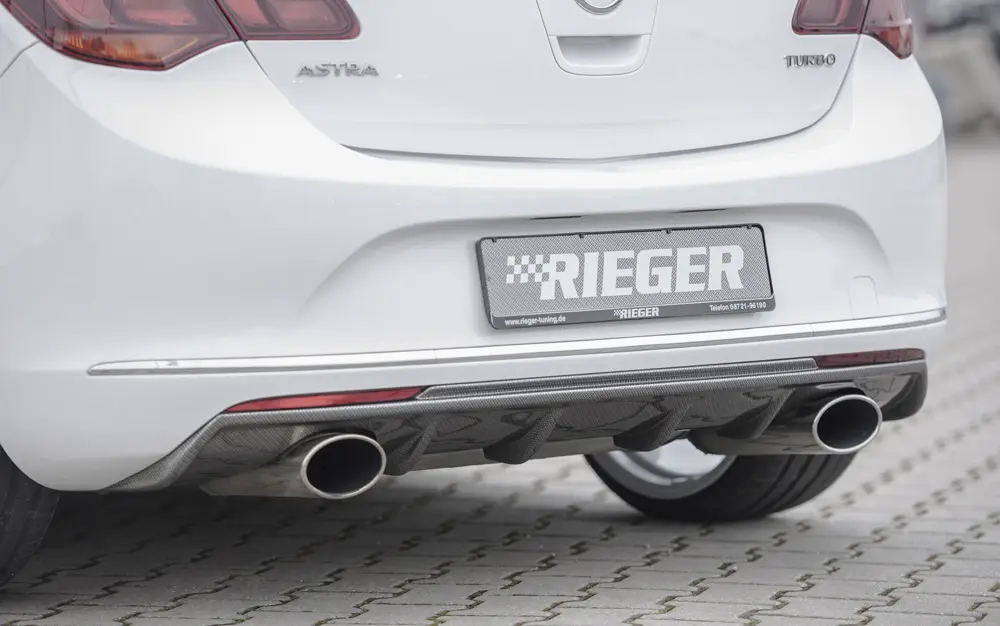 Rieger Heckeinsatz für Opel Astra J