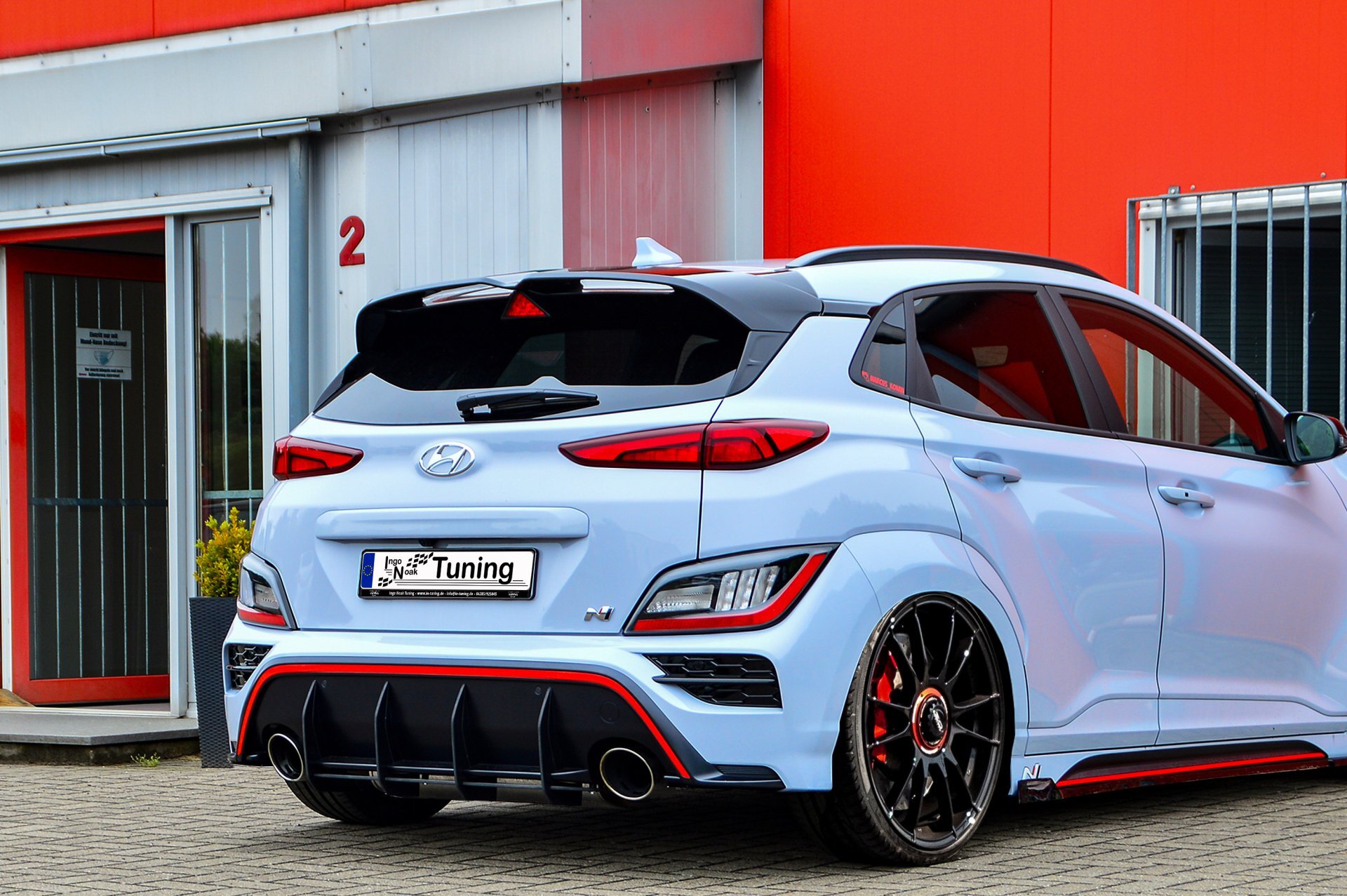 Ingo Noak Racing Heckansatz für Hyundai Kona N ab Bj.2020-
