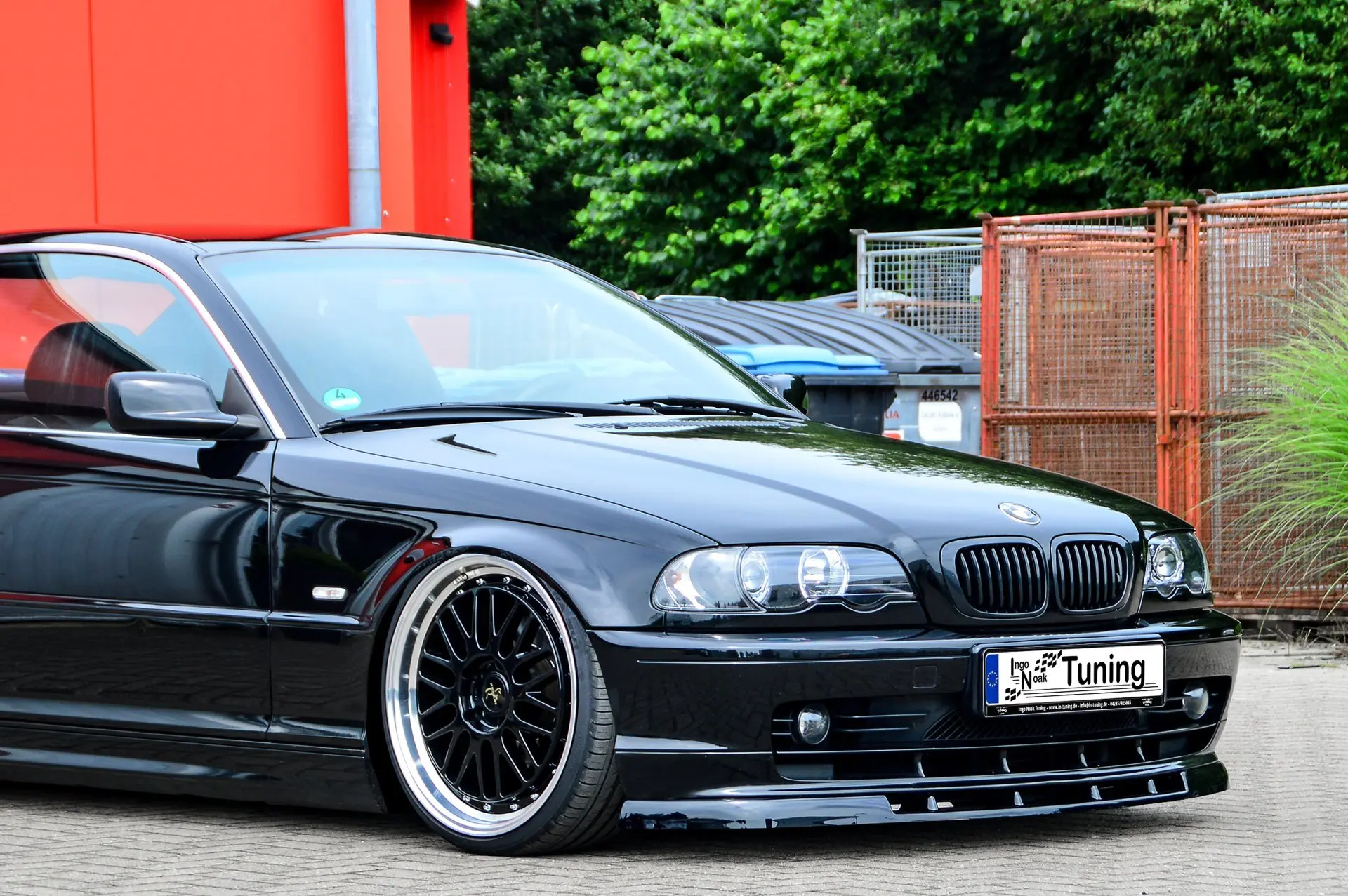 Ingo Noak CUP Frontspoilerlippe für BMW 3er E46 Standard Bj. 1998-2002