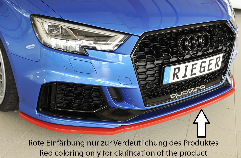 Rieger Spoilerschwert für Audi RS3 8V