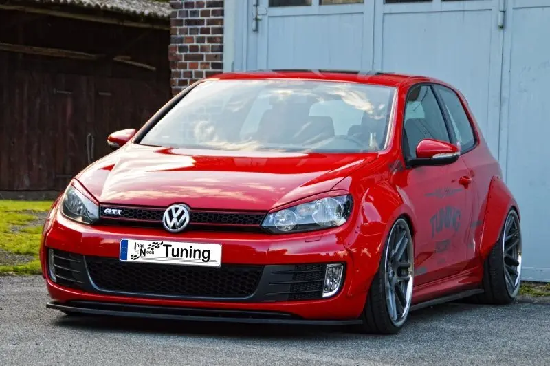 Ingo Noak IN Liberty Style Radlaufverbreiterung 4 tlg. für VW Golf 6 1K