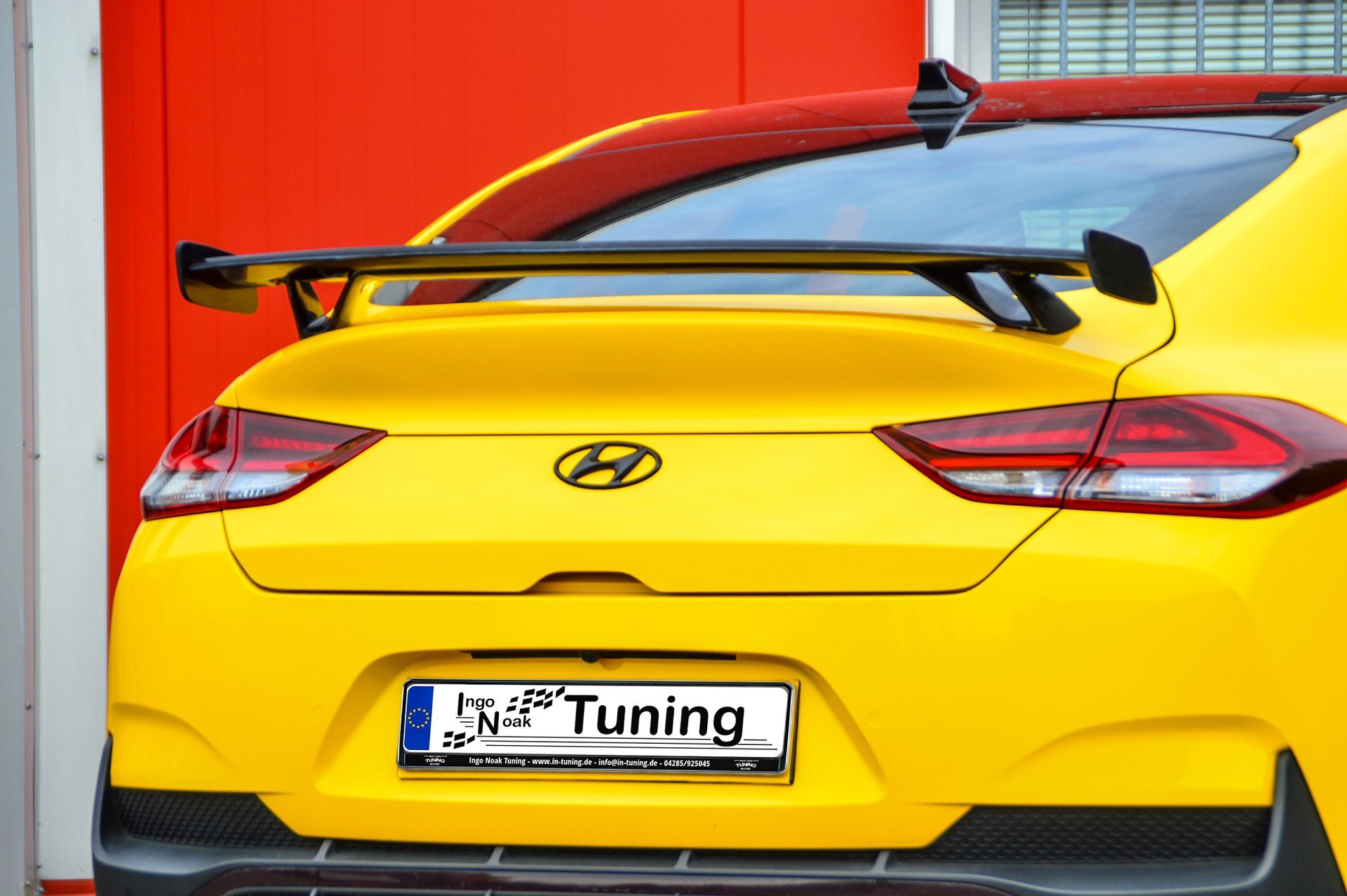 Ingo Noak Heckspoiler für die die Heckklappe für Hyundai I30 N-Line Fastback ab Bj.2018-