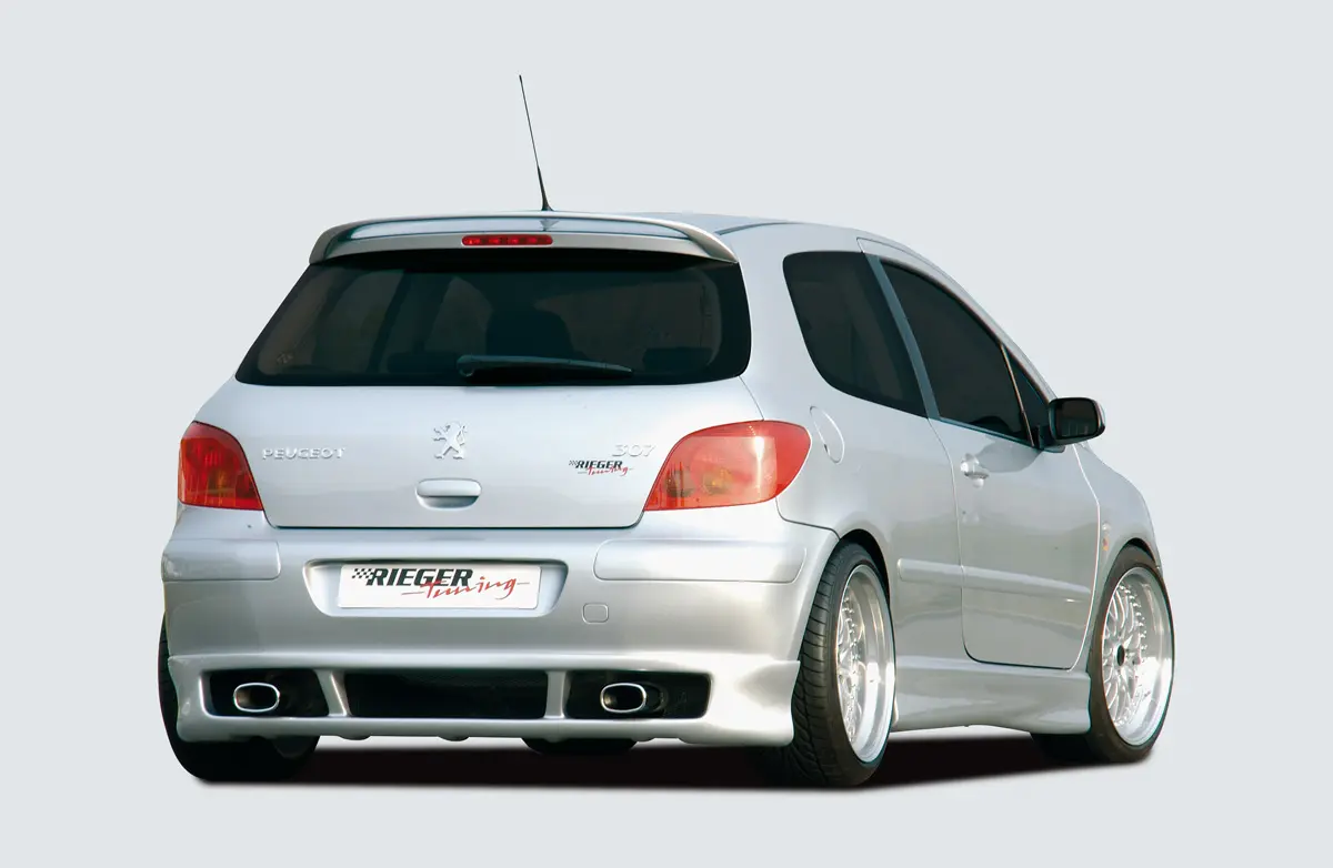 Rieger Heckansatz für Peugeot 307