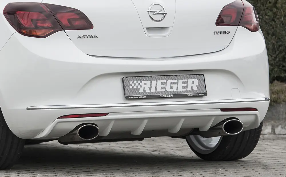 Rieger Heckeinsatz für Opel Astra J