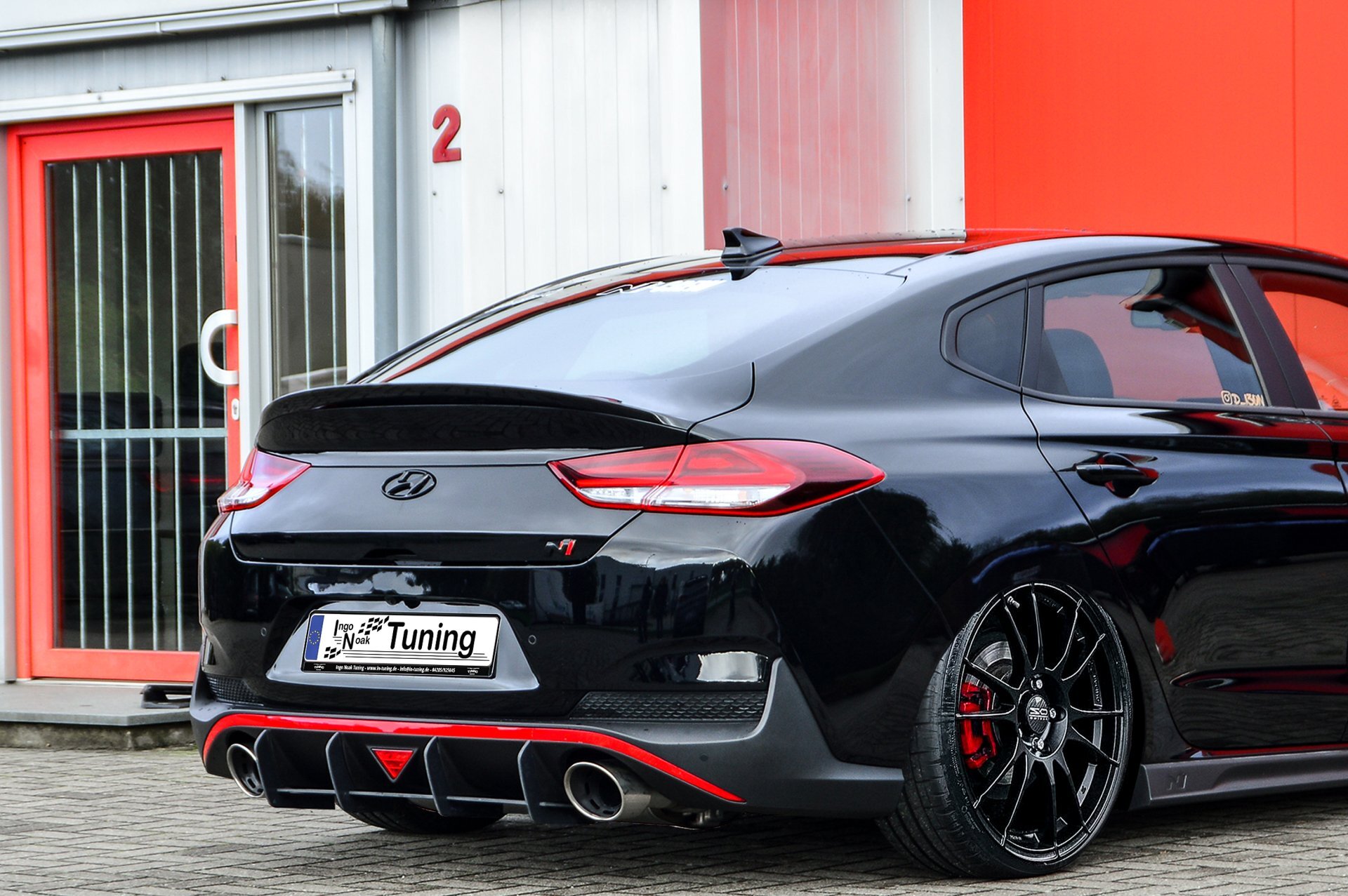 Ingo Noak Racing Heckansatz für Hyundai I30N Fastback Facelift