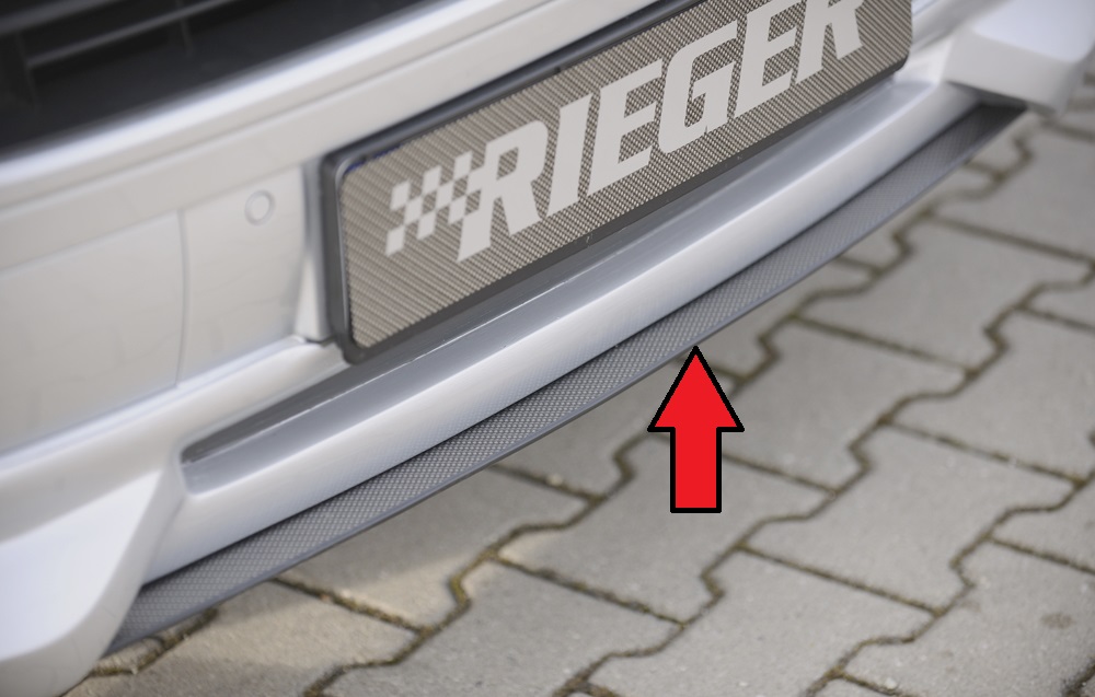 Rieger Spoilerschwert für VW T5 Bus Standard
