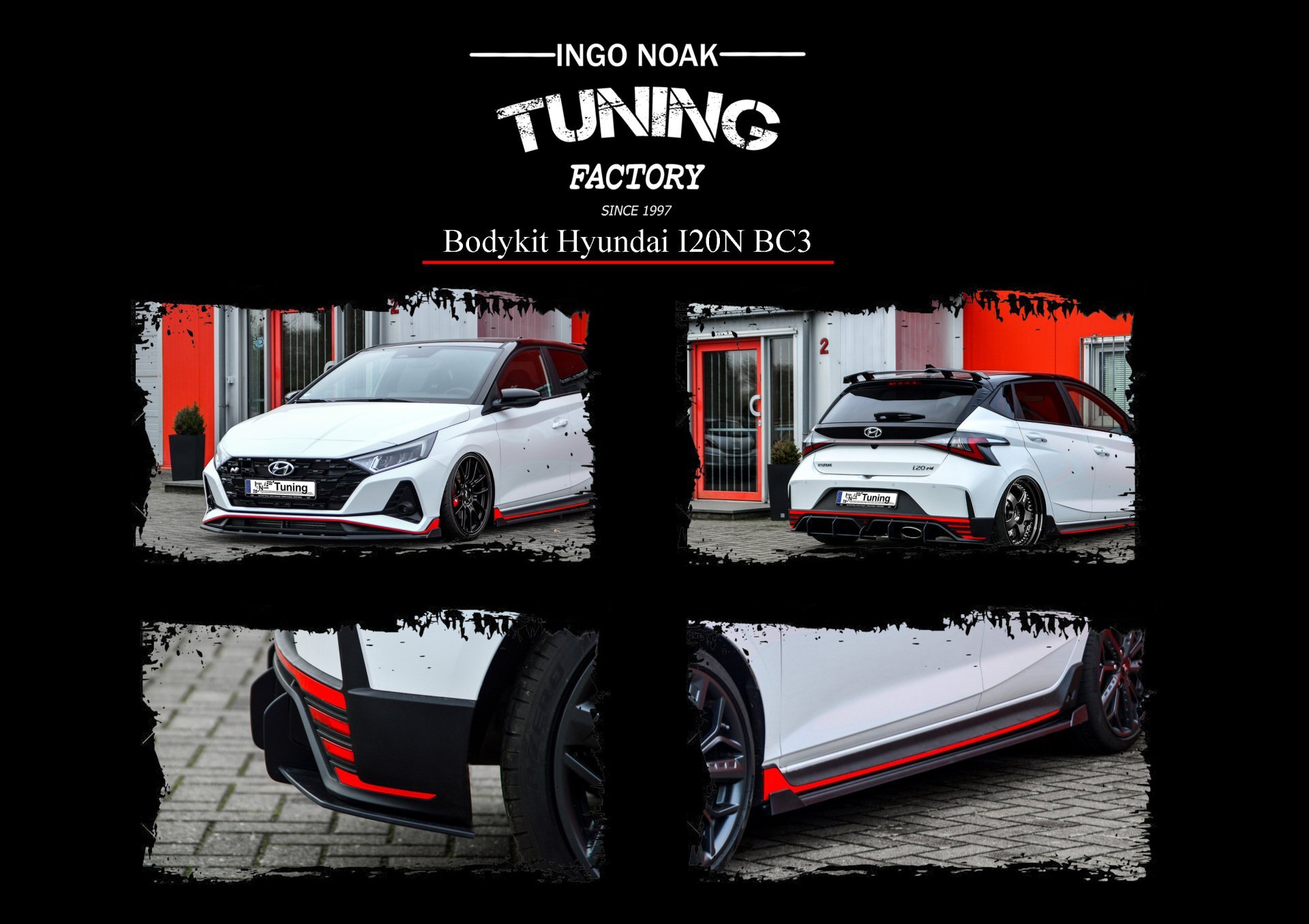 Ingo Noak Bodykit für Hyundai I20N Performance ab Bj.2021-