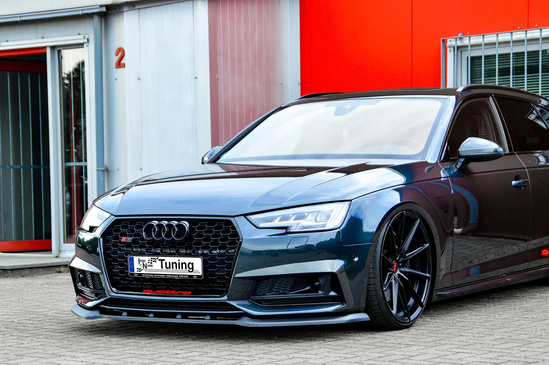 Ingo Noak Cup Frontspoilerlippe V2 für Audi A4 S-Line + S4 B9