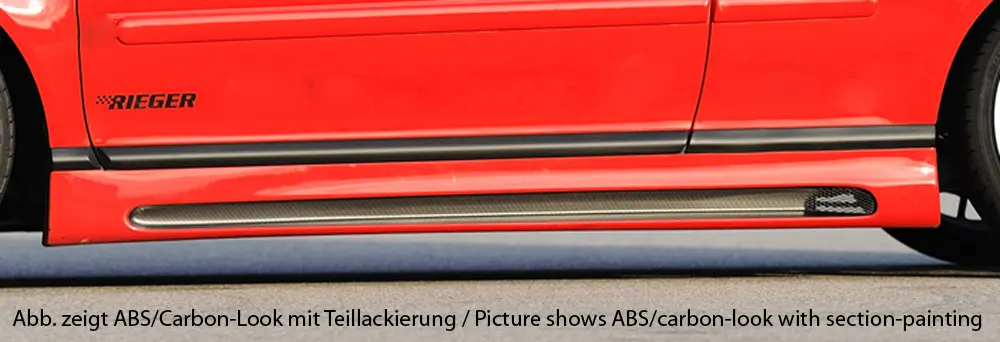 Rieger Seitenschweller für VW Golf IV / Bora