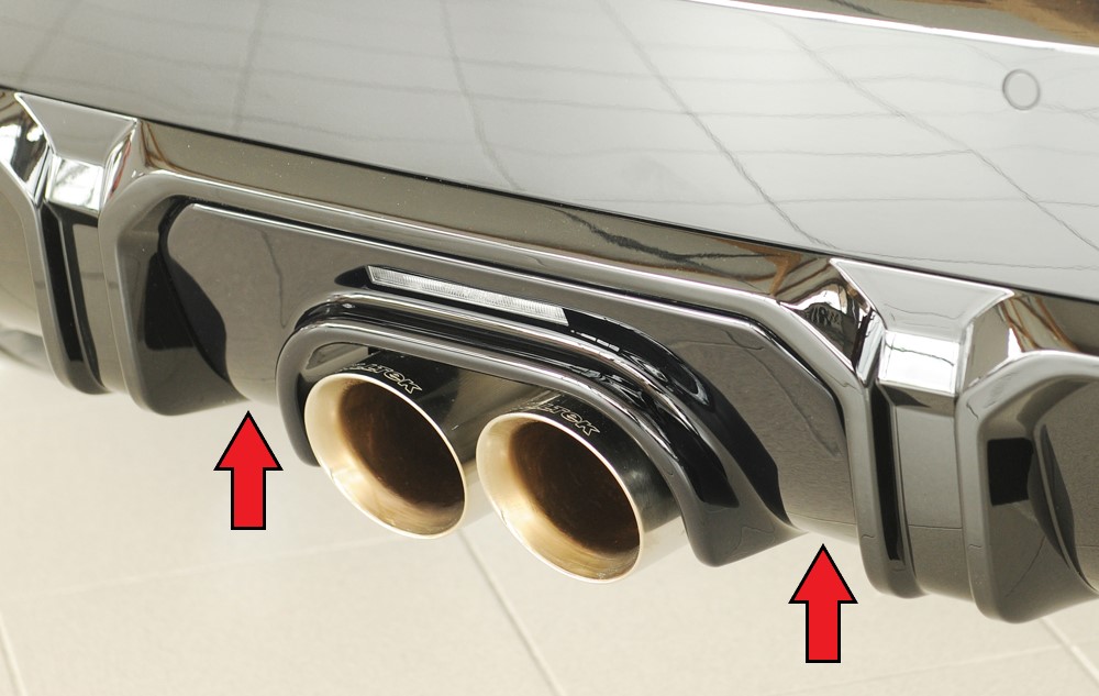 Rieger MLTK Heckschürzenaufsatz für Mini F66 / F67