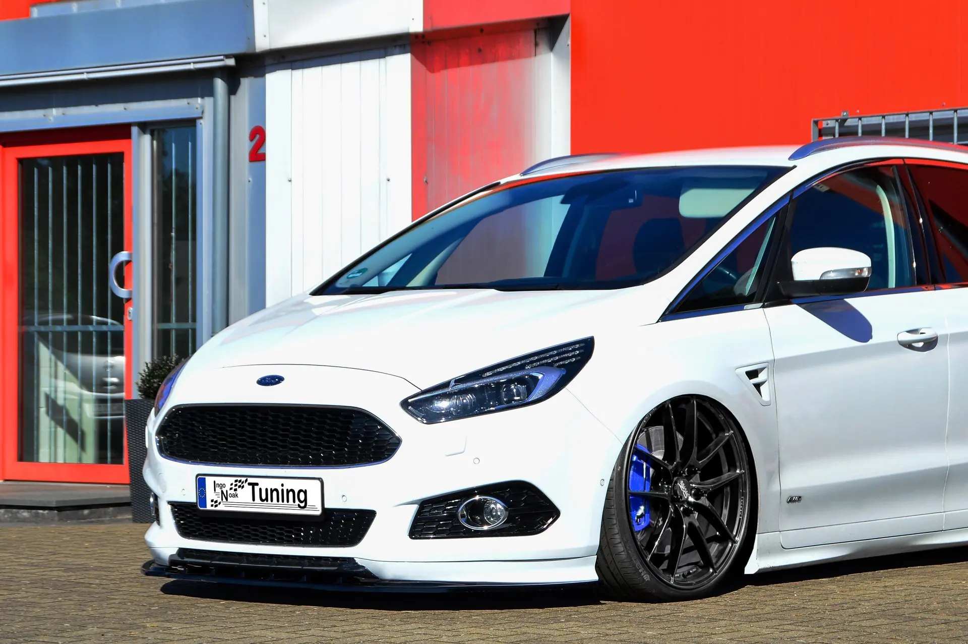 Ingo Noak CUP Frontspoilerlippe für Ford S-Max 2 ST-Line Bj. 2015-2019