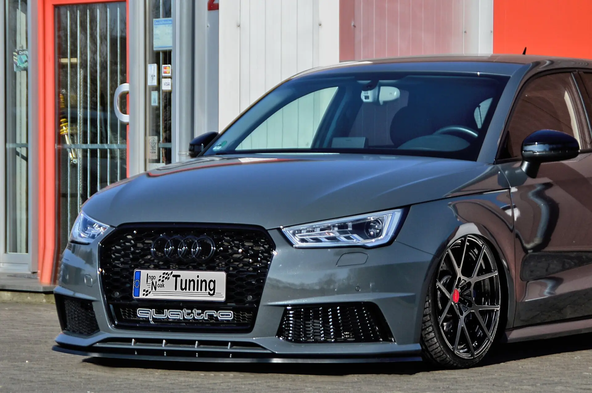Ingo Noak Cuplippe Spoilerschwert für Audi S1 8X