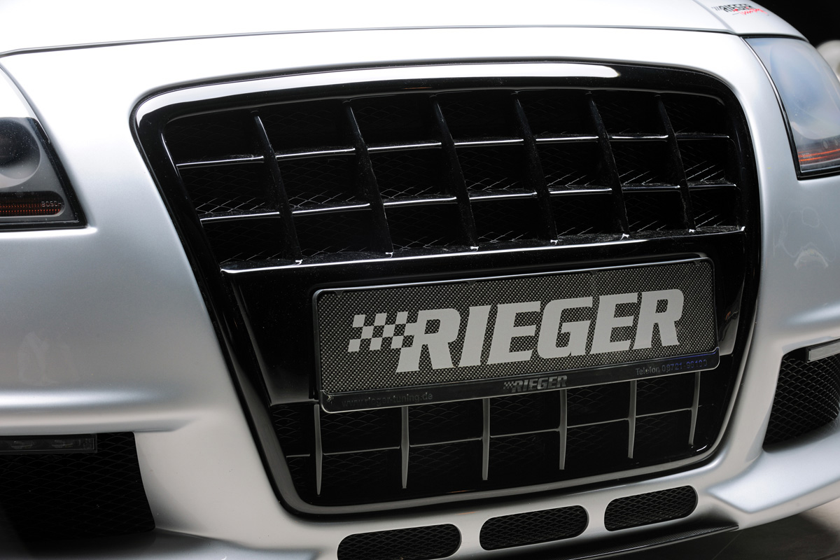 Rieger Grill mit integrierter Kennzeichenauflage für Audi TT 8N