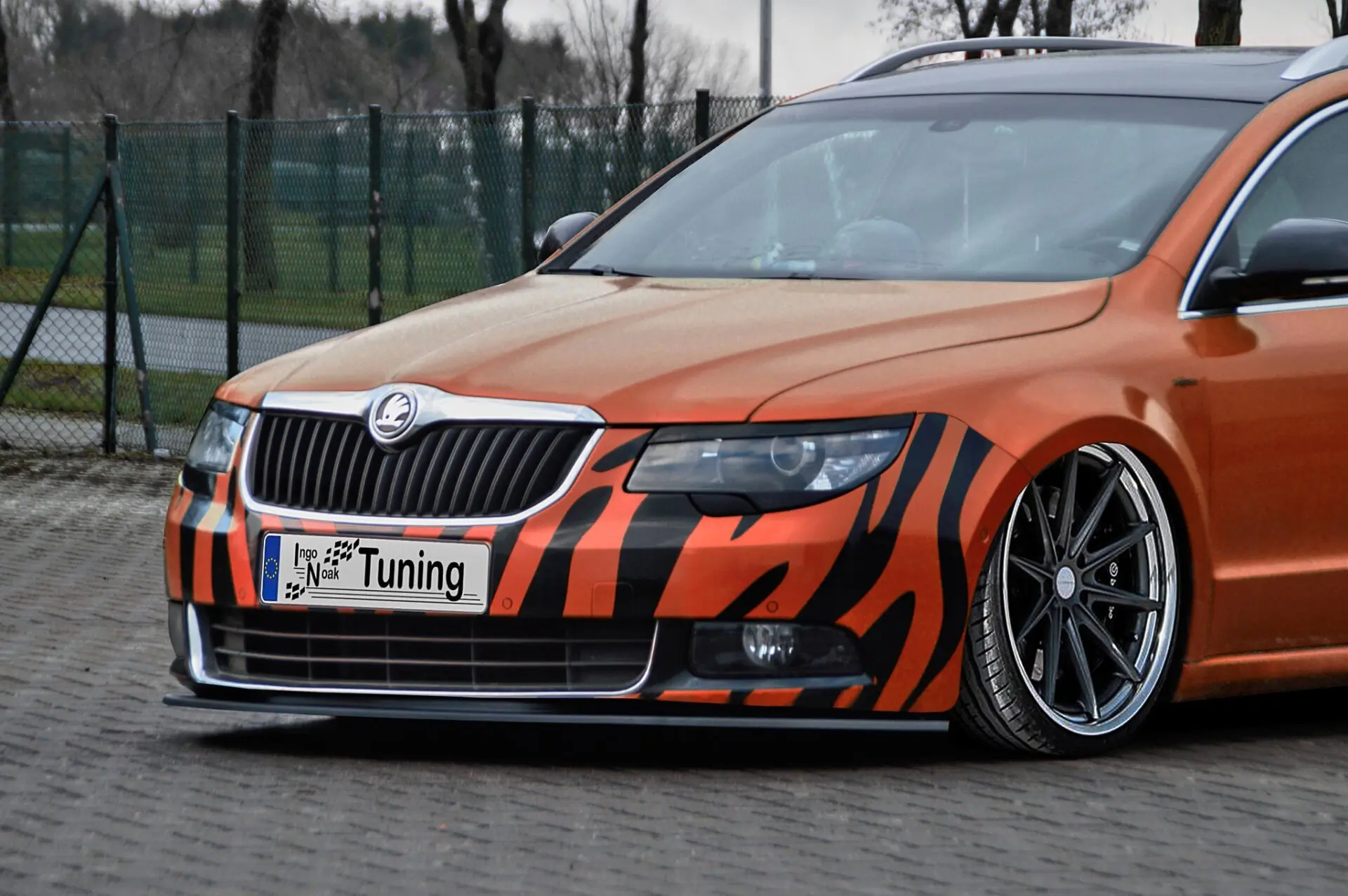 Ingo Noak Spoilerschwert Cuplippe für Skoda Superb 3T OHNE Styling Paket