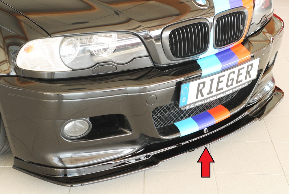 Rieger Spoilerlippe (GBL-50234) für BMW M3 E46