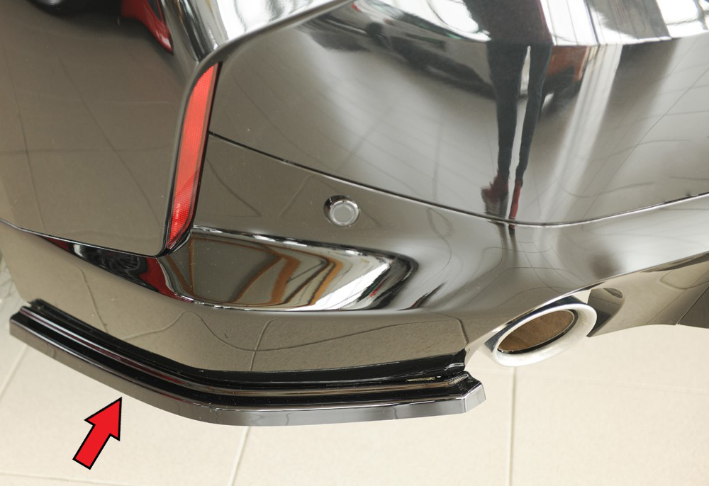 Rieger Heckschürzenansatz seitlich rechts für BMW 2er F22 / F23