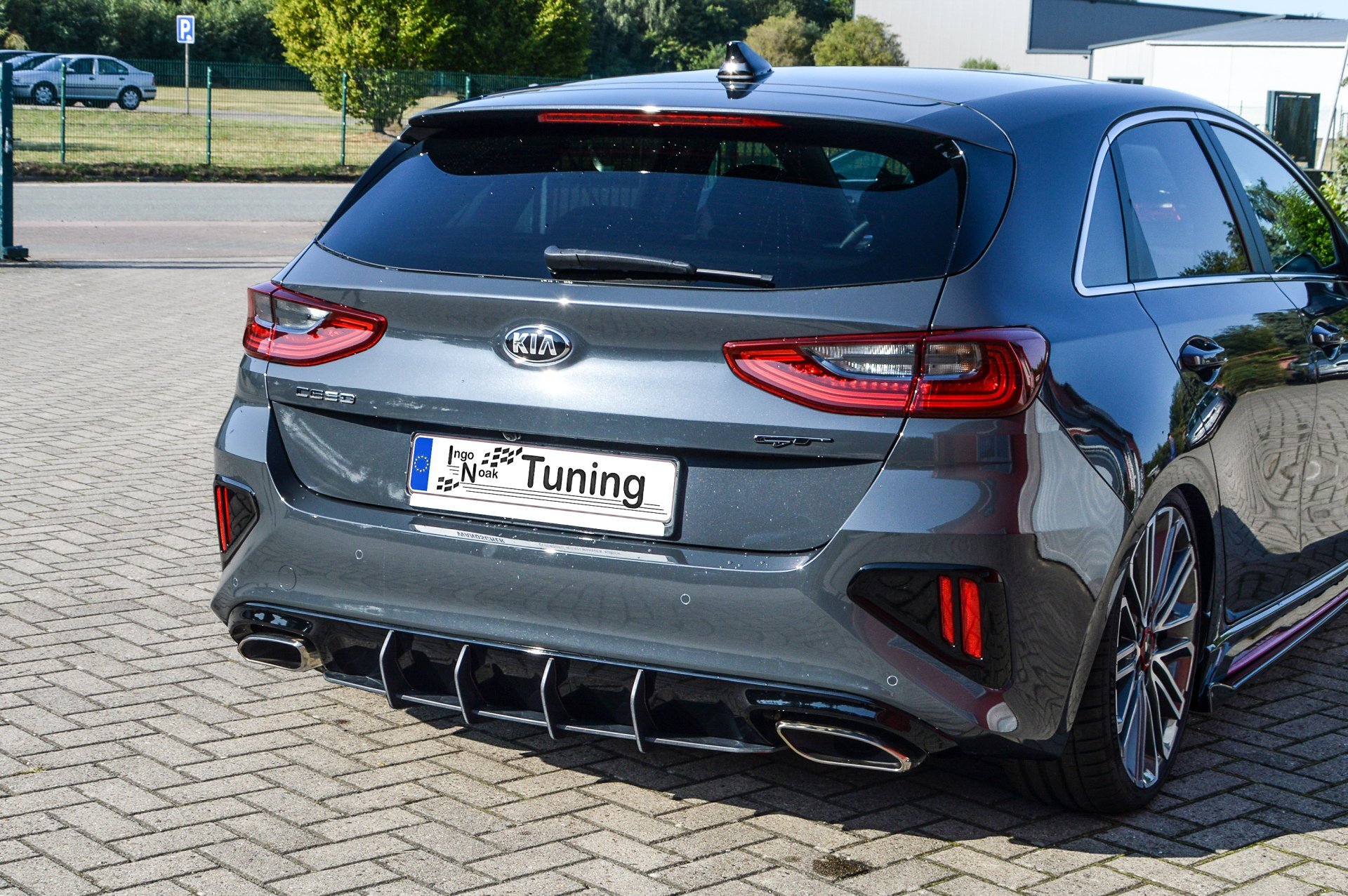 Ingo Noak Heckdiffusor Diffusor für Kia Ceed GT ab Bj. 2018-2021 Ingo Noak Heckdiffusor Diffusor für Kia Ceed GT ab Bj. 2018-2021