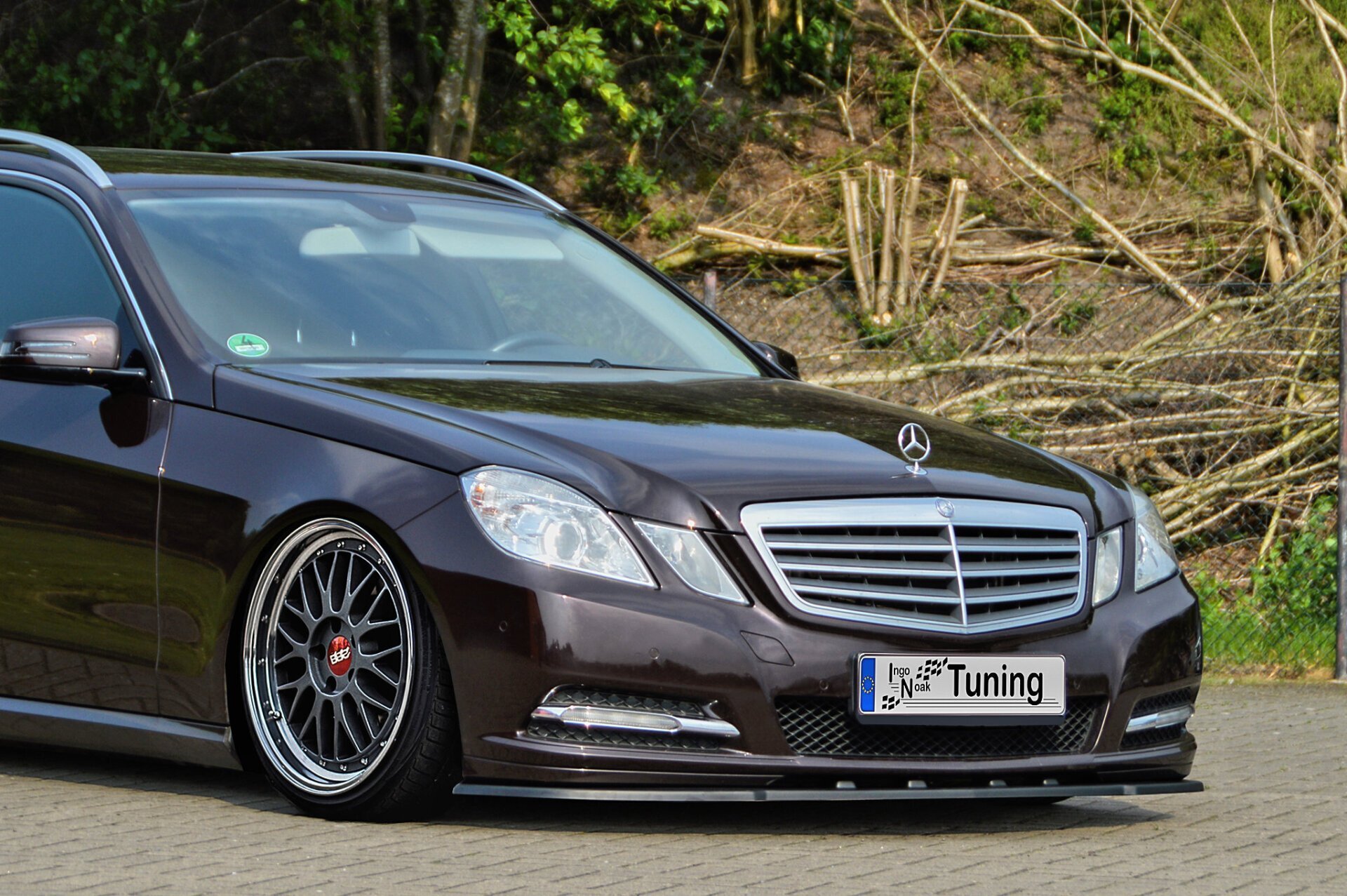 Ingo Noak CUP Frontspoilerlippe für E Klasse W212 S212 V212 A207 C207