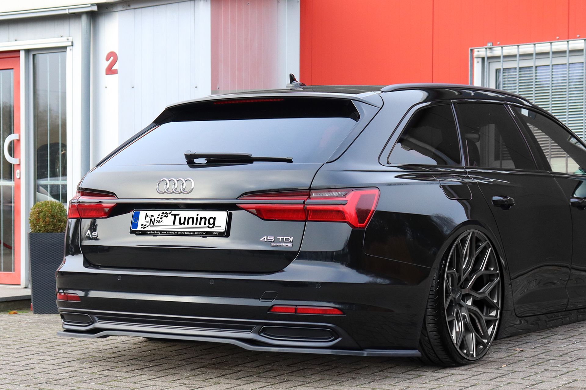 Ingo Noak Cup Heckspoilerlippe für Audi A6 4K C8 ab Bj. 2018-2023