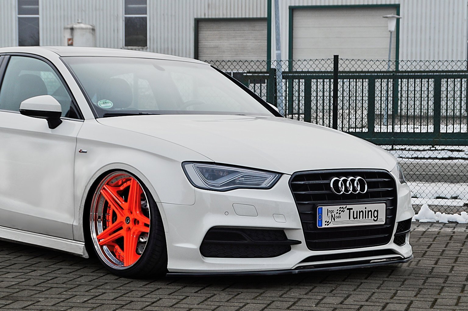 Ingo Noak Cup Frontspoilerlippe für Audi A3 8V S-Line + S3 Bj. 2012 - Ingo Noak Cup Frontspoilerlippe für Audi A3 8V S-Line + S3 Bj. 2012 -