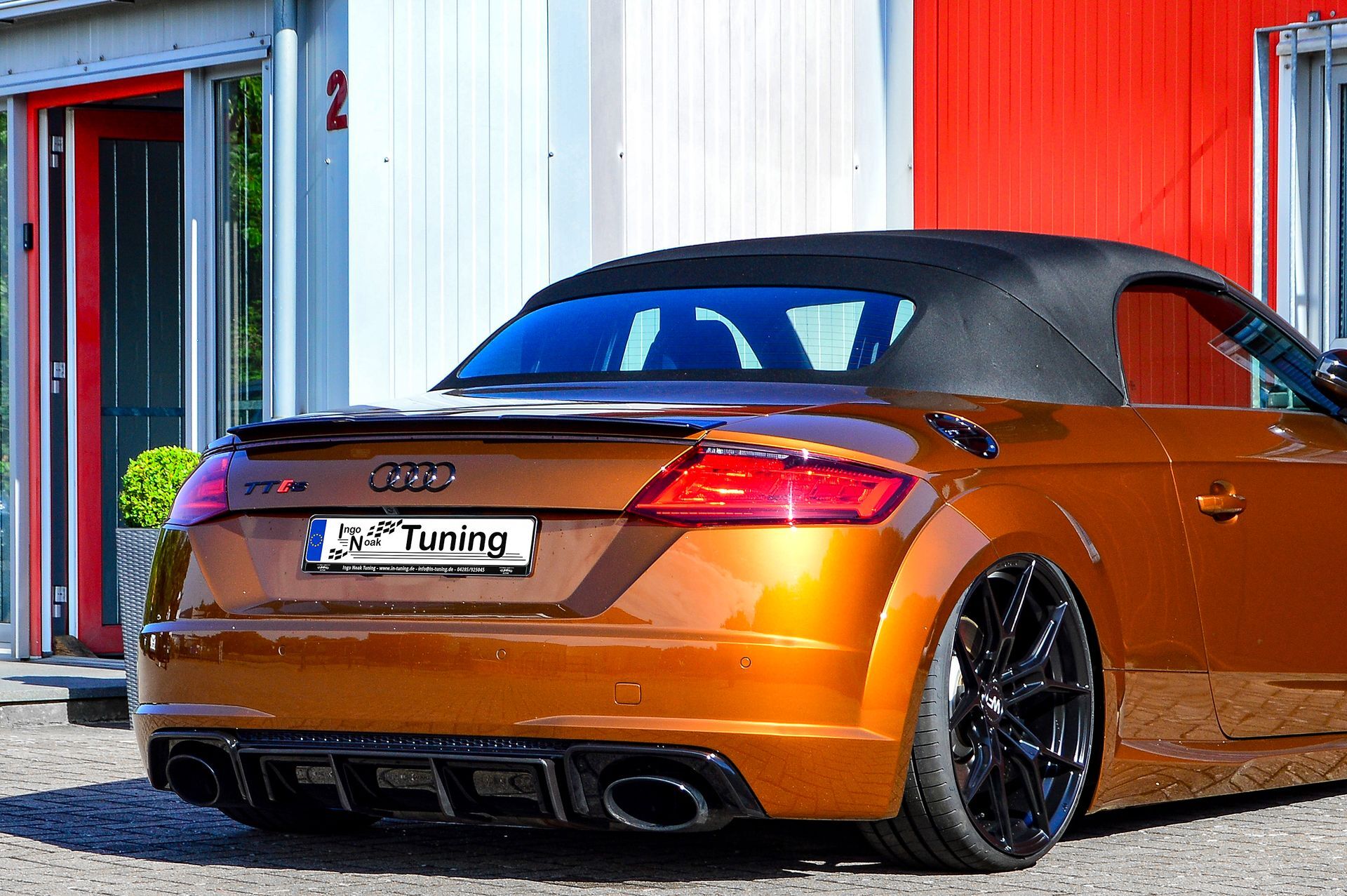 Ingo Noak Racing Heckansatz für Audi TT RS 8S Vorfacelift