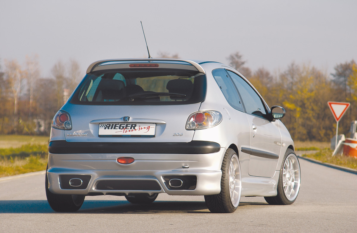 Rieger Seitenschweller für Peugeot 206
