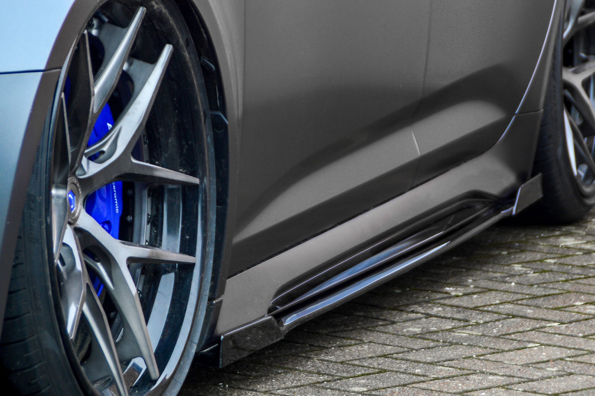 Ingo Noak Seitenschweller mit Wing vorne und hinten für Audi RS7 C8 Bj .ab.2019-