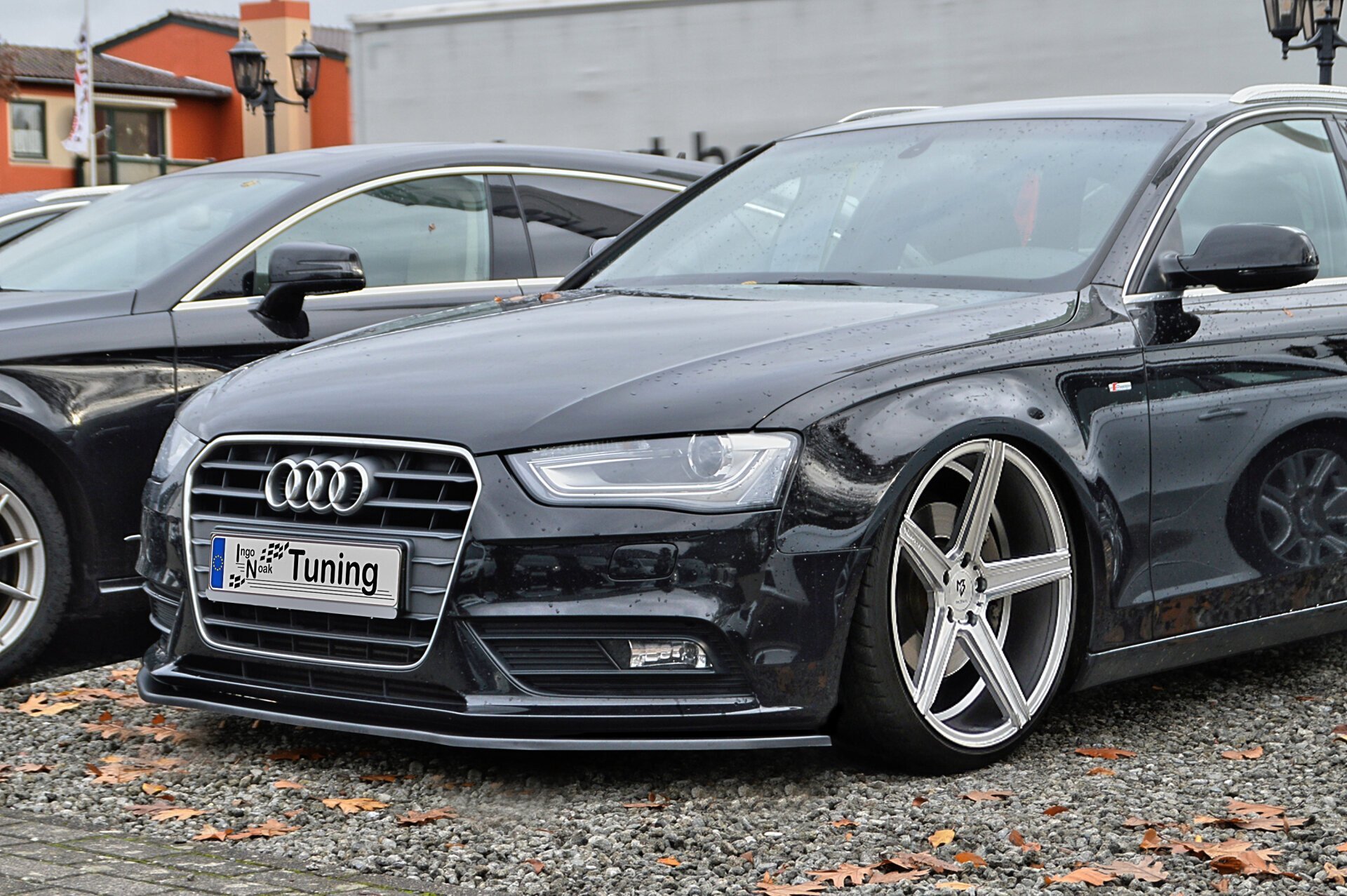 Ingo Noak Cup Frontspoilerlippe für Audi A4 B8 Facelift Bj. 2011-2015