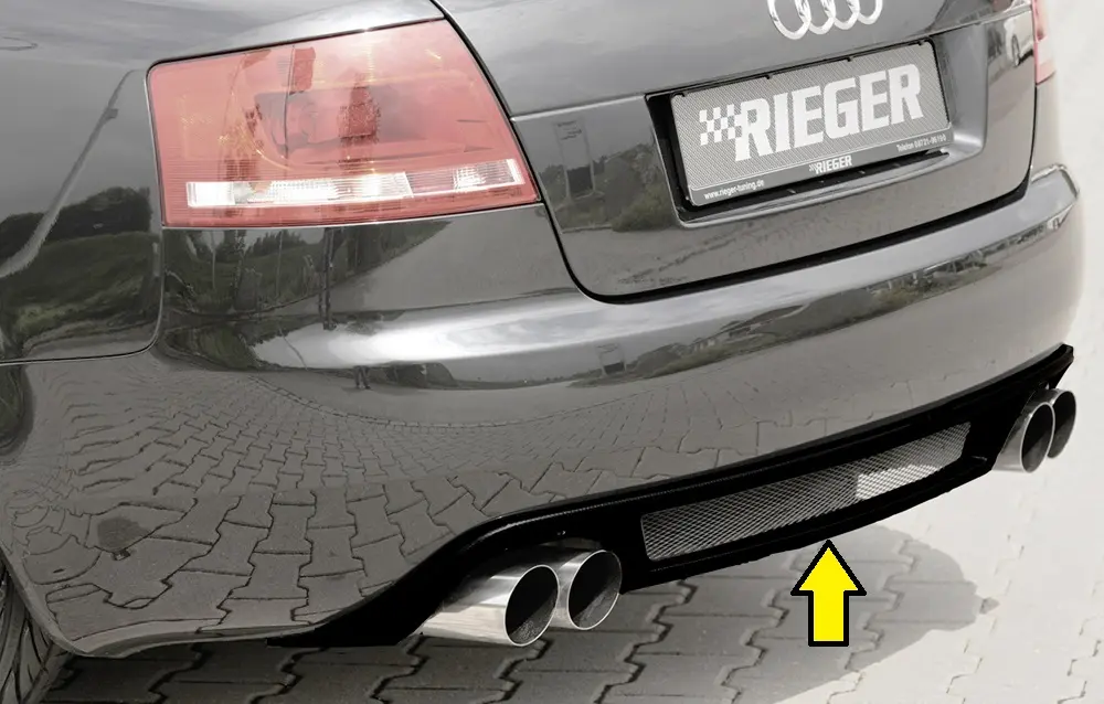 Rieger Heckeinsatz (GBL-55270) für Audi A4 B6