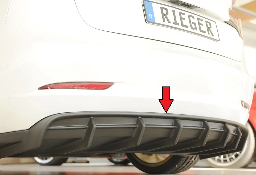 Rieger Heckeinsatz für Tesla Model 3 Model 3 (003)