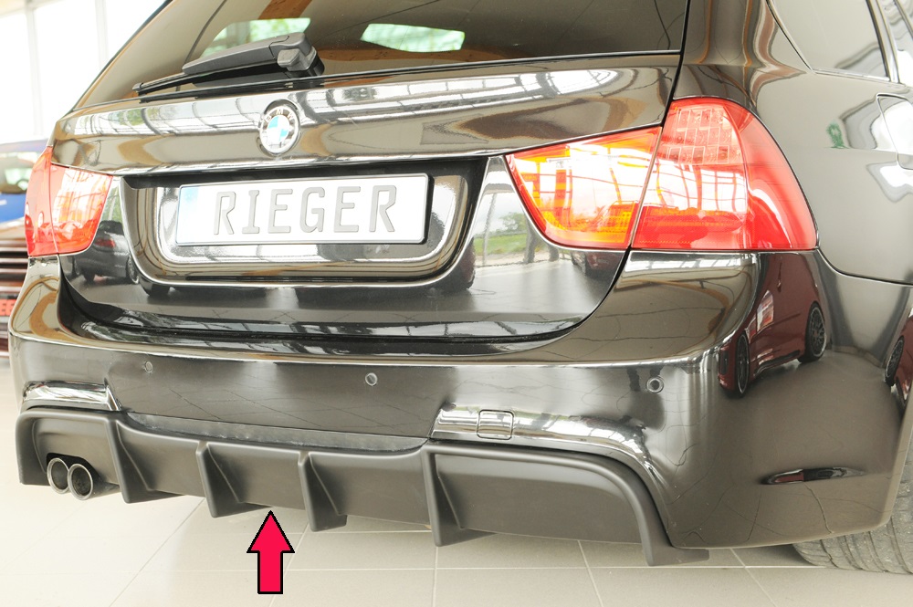 Rieger Heckeinsatz für BMW 3er E90 / E91