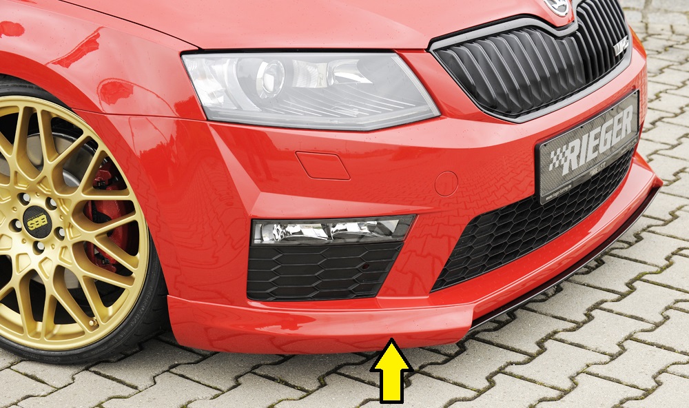 Rieger Spoilerlippe für Skoda Octavia 5E