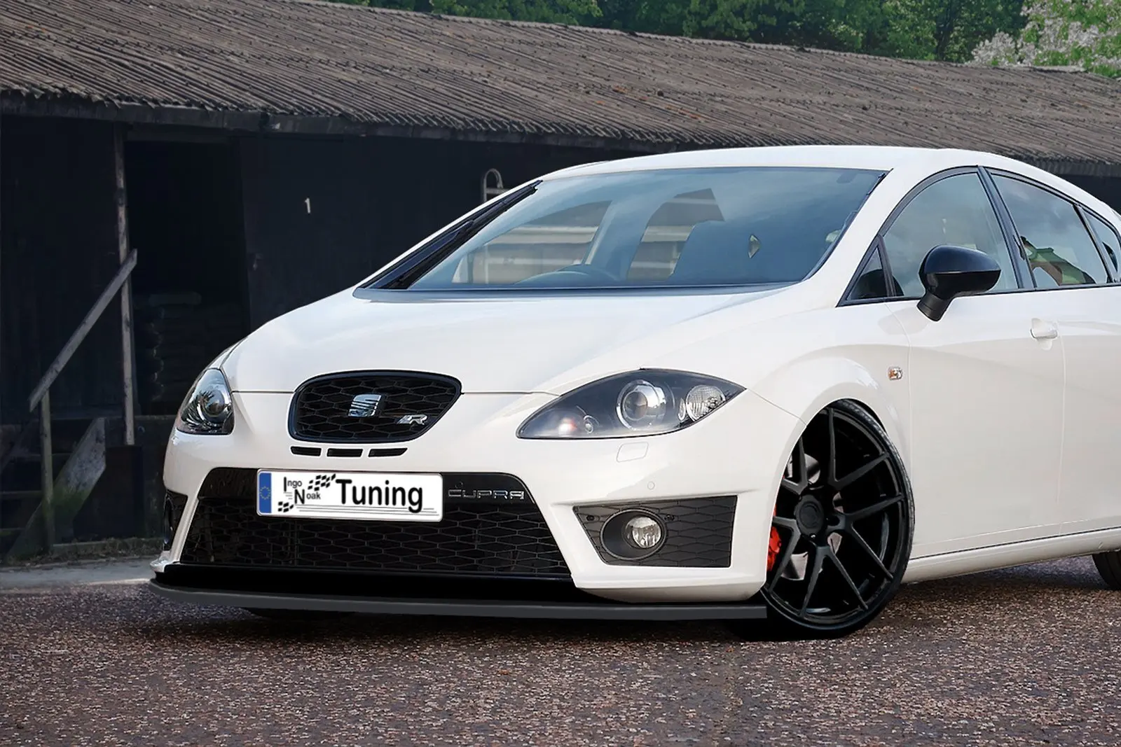 Ingo Noak Cup Frontspoilerlippe für Seat Leon 1P FR + Cupra + R