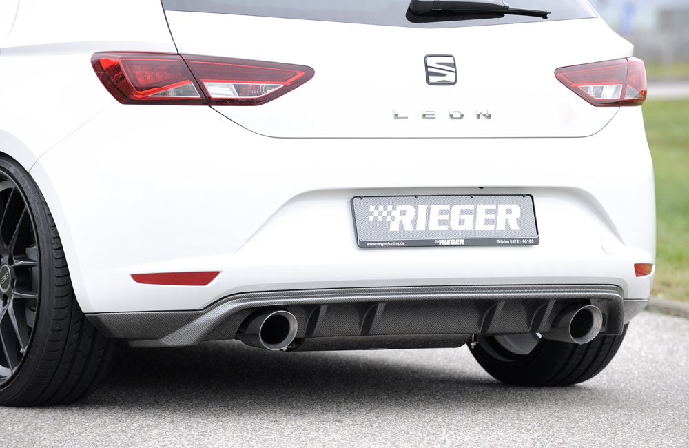 Rieger Heckschürzenansatz für Seat Leon 5F
