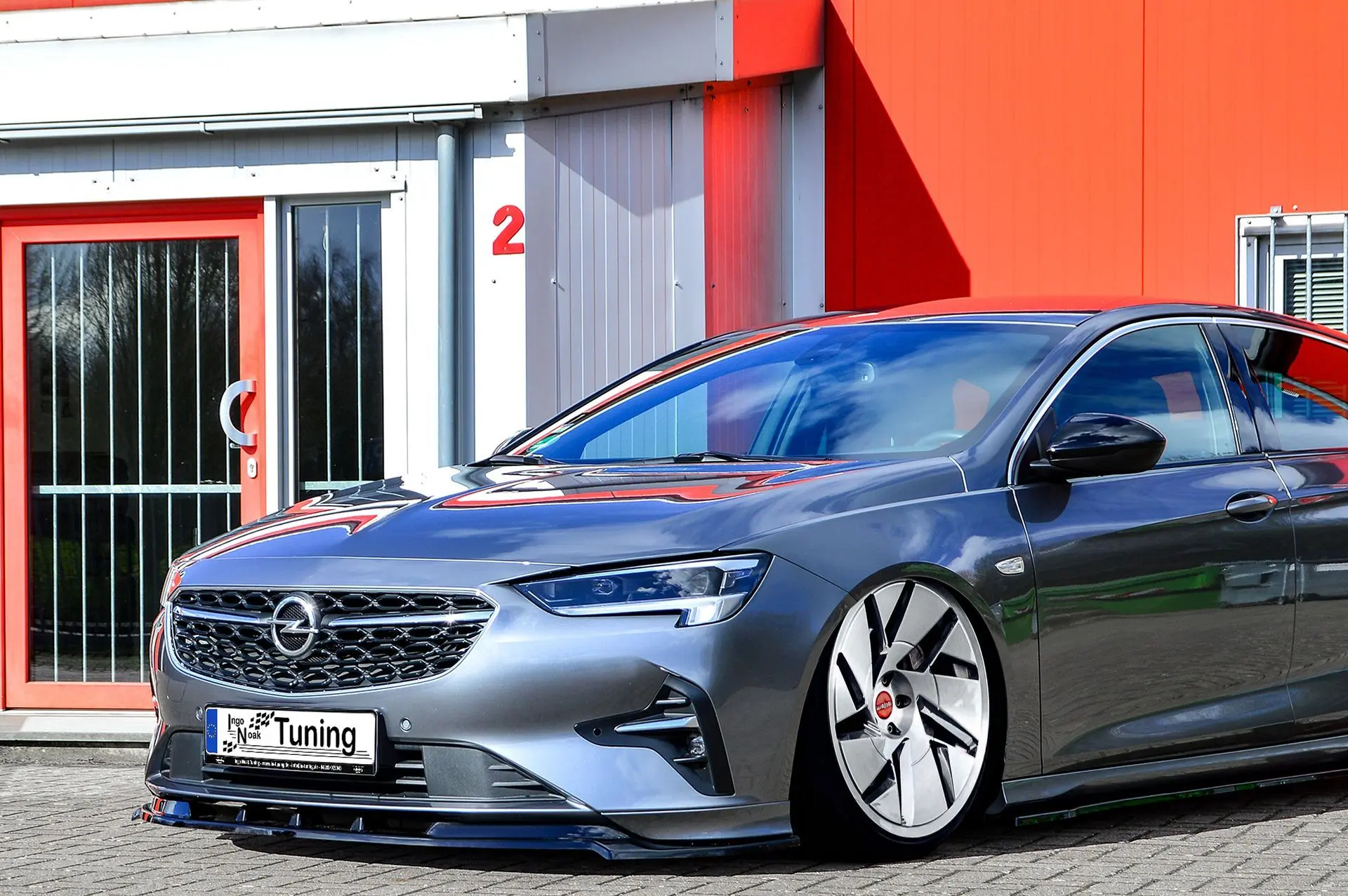 Ingo Noak Cup Frontspoilerlippe für Opel Insignia B OPC-Line FL aus ABS