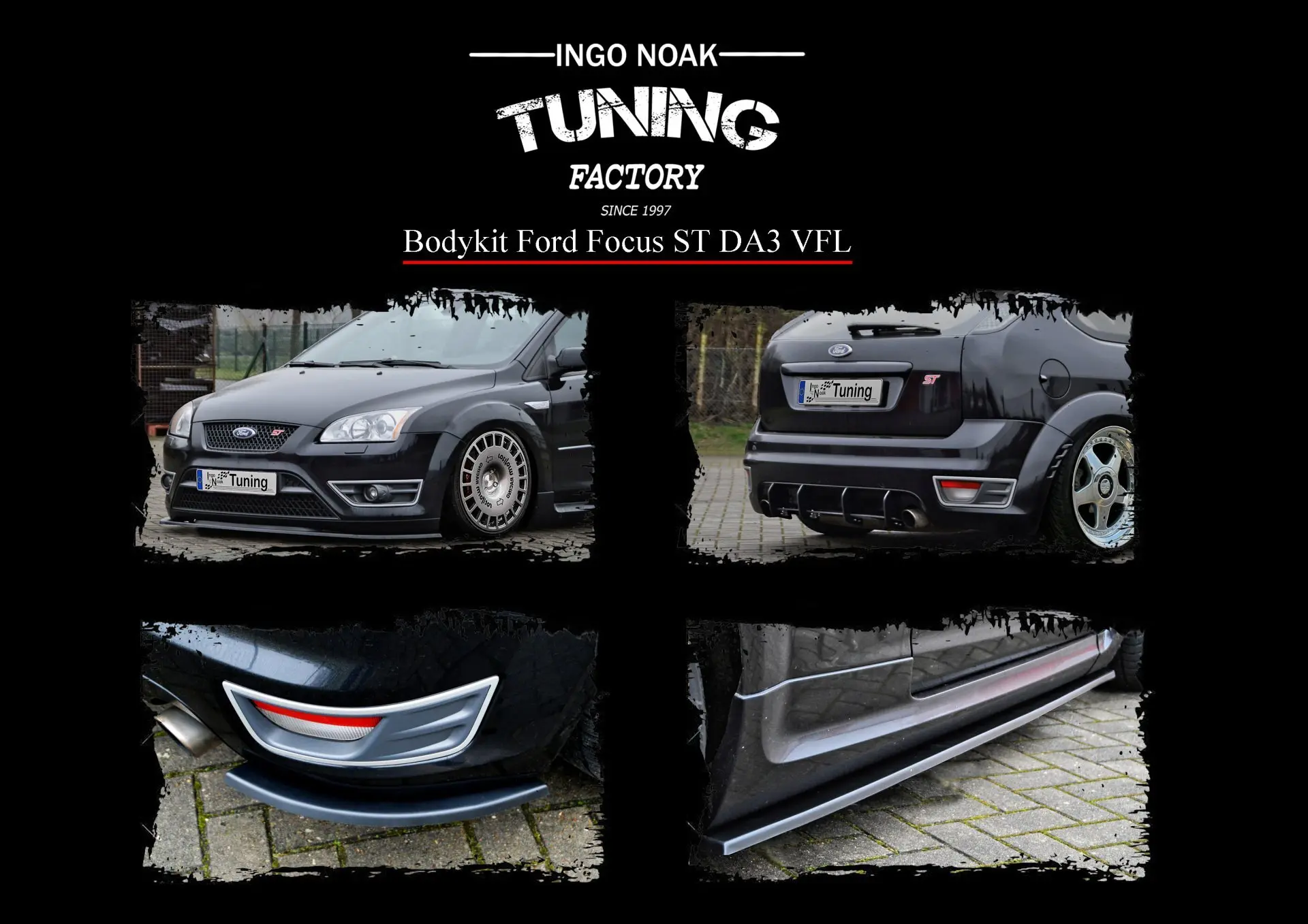 Ingo Noak Bodykit für Ford Focus ST DA3 VFL Bj.2004-2007