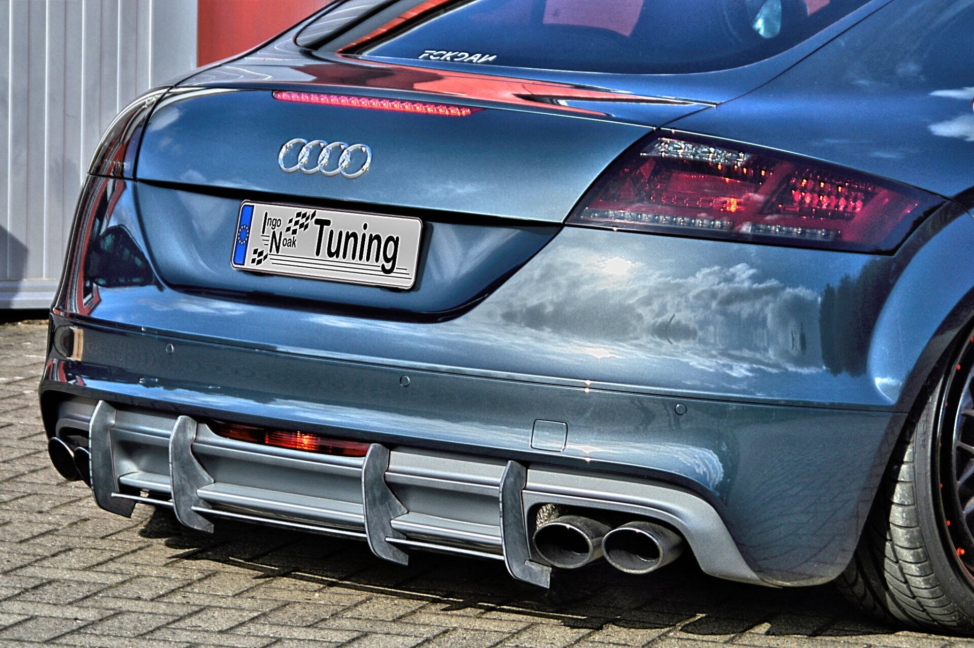 Ingo Noak Racing Heckansatz für Audi TTS 8J Coupe ab Bj. 2009-