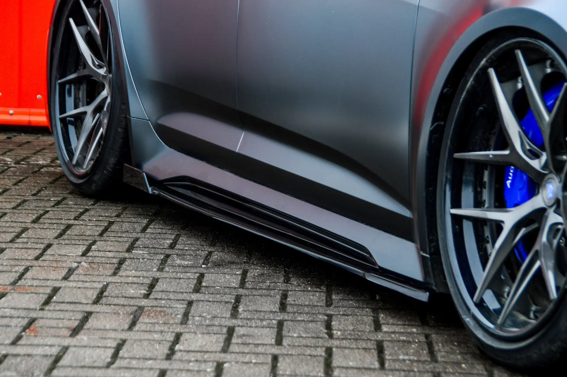 Ingo Noak Cup Seitenschweller mit Wing hinten für Audi RS7 C8 Bj .ab.2019-
