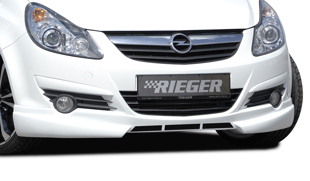 Rieger Spoilerlippe für Opel Corsa Corsa D