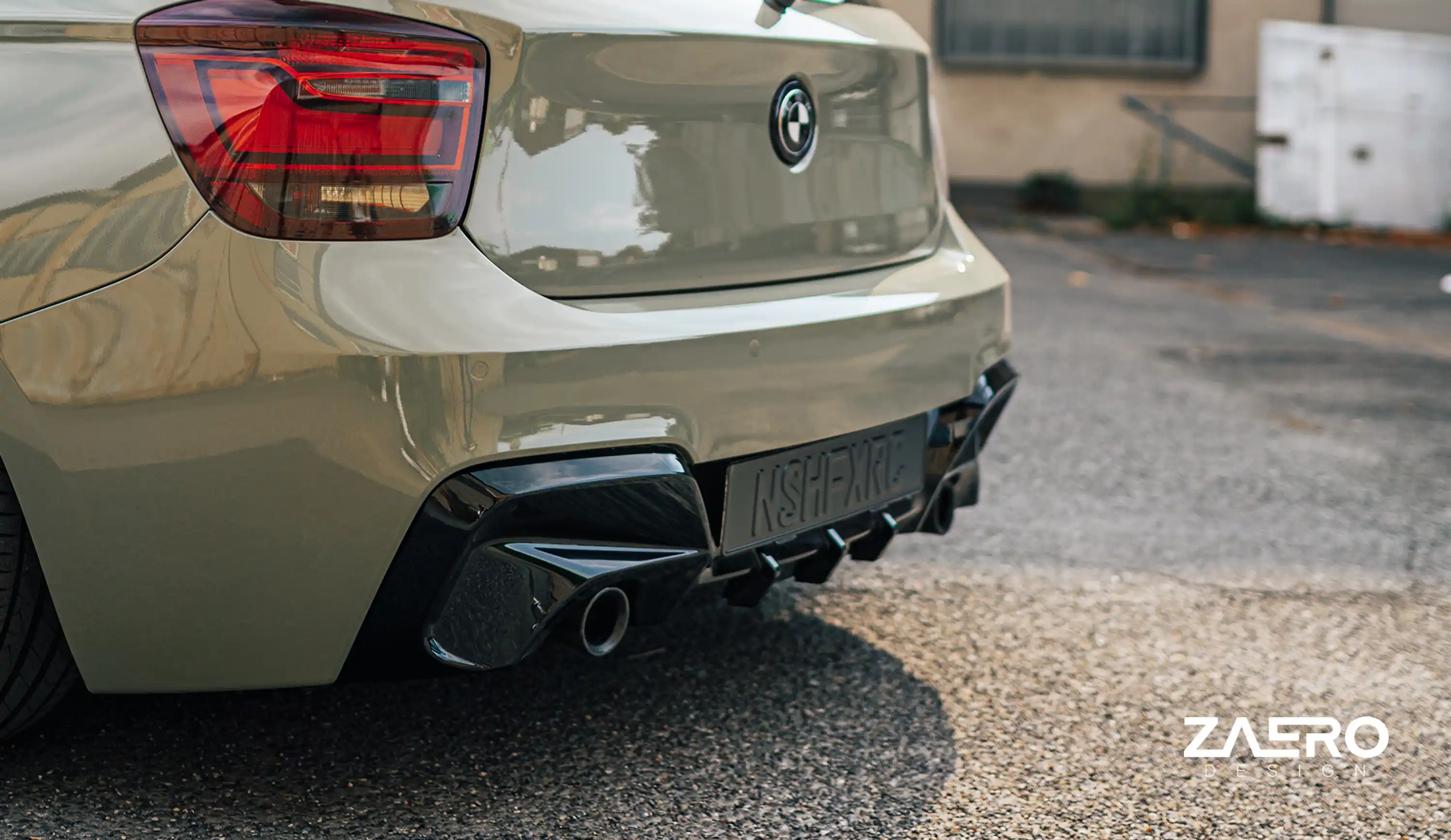 ZAERO EVO-1 Diffusor für BMW 1er F20 | F21 - M135i (PRE-LCI - Vorfacelift)