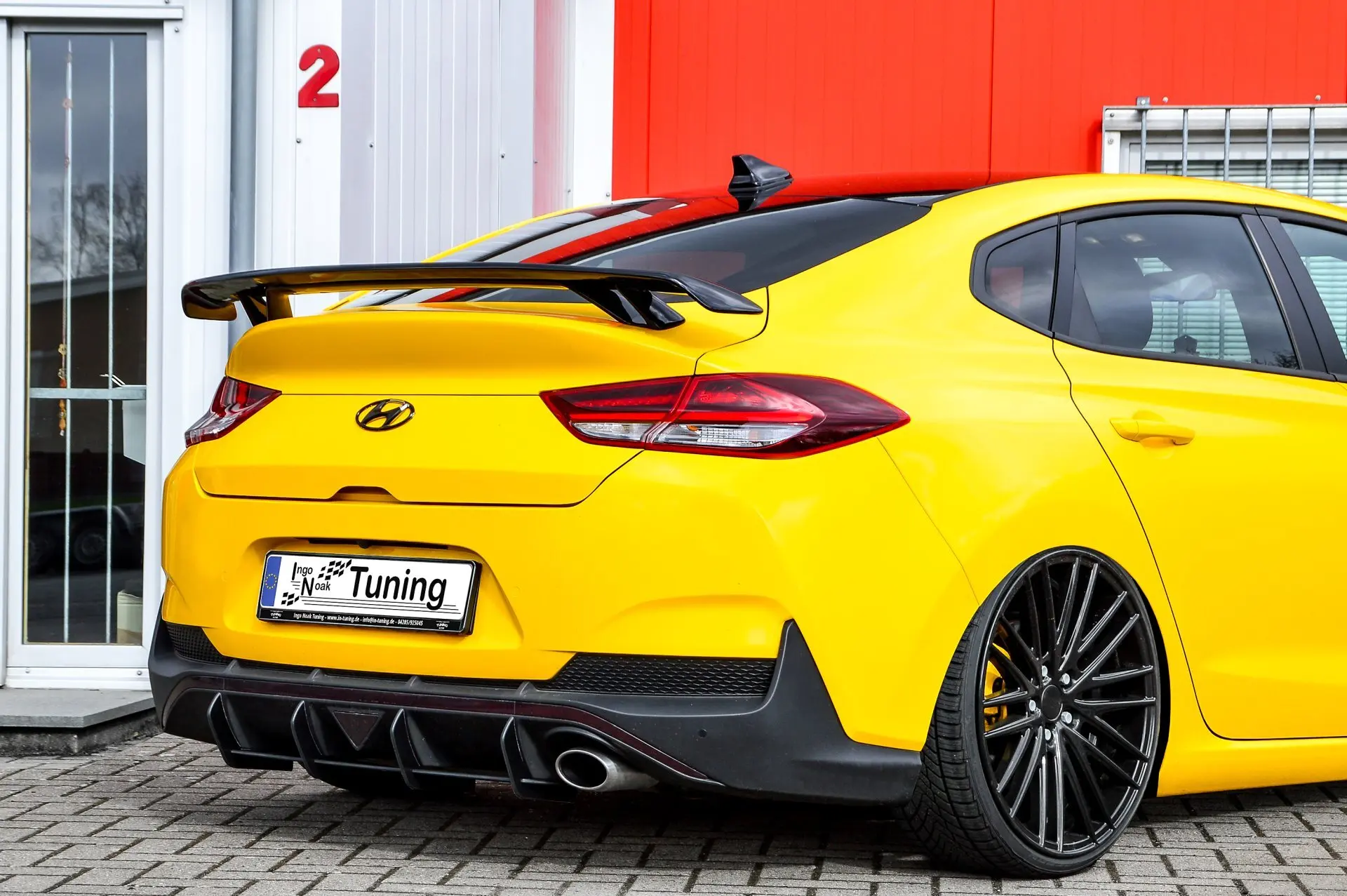 Ingo Noak Racing Heckansatz für Hyundai I30 N-Line Fastback ab Bj.2018-