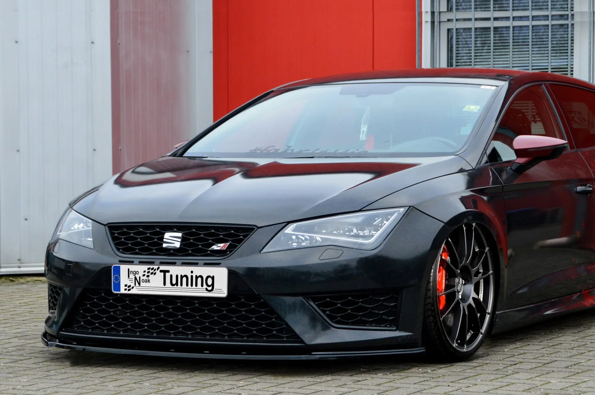 Ingo Noak Cup Frontspoilerlippe für Seat Leon 3 5F FR + Cupra