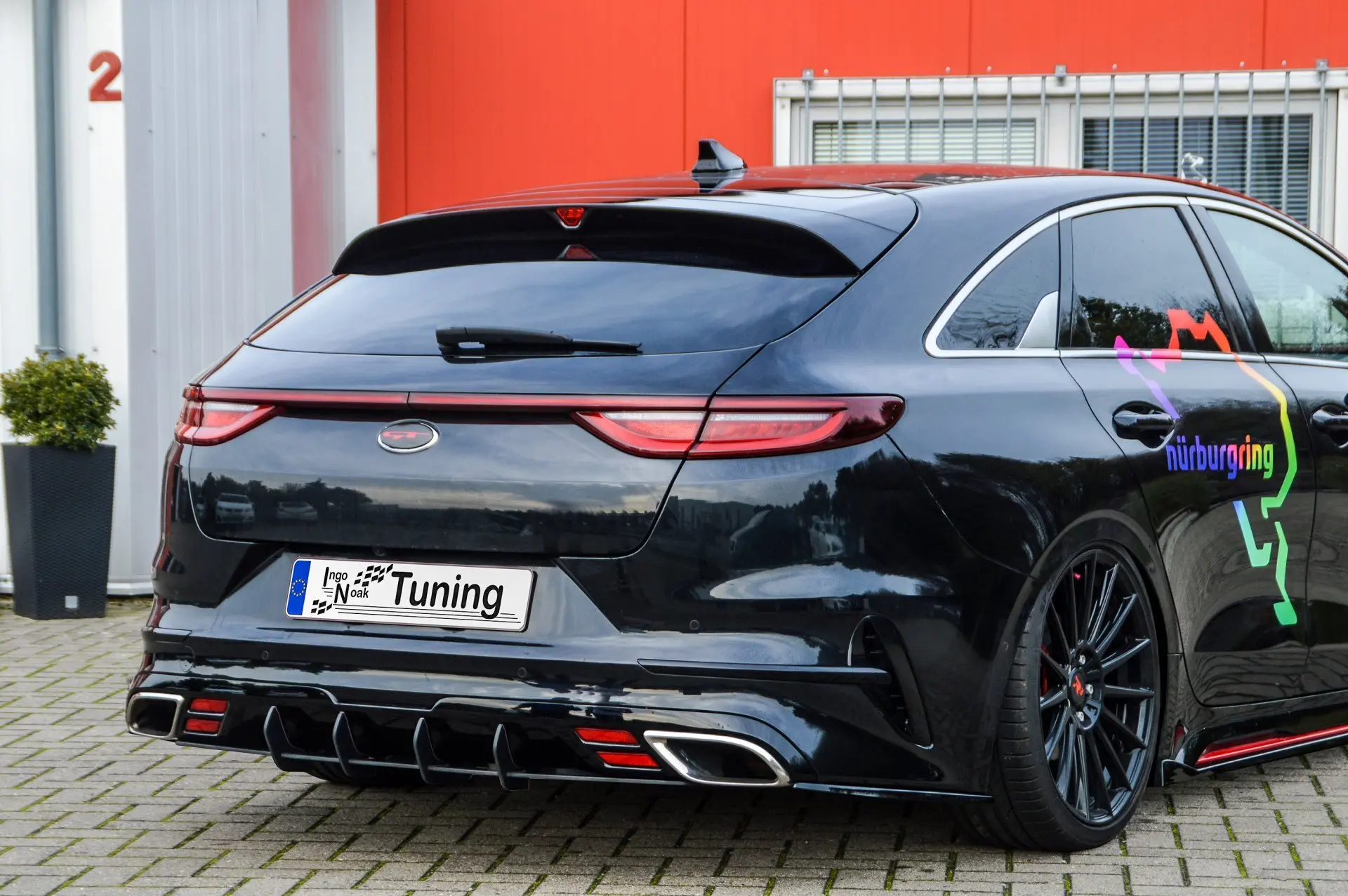 Ingo Noak Heckdiffusor Diffusor für Kia Pro Ceed ab Bj. 2018-