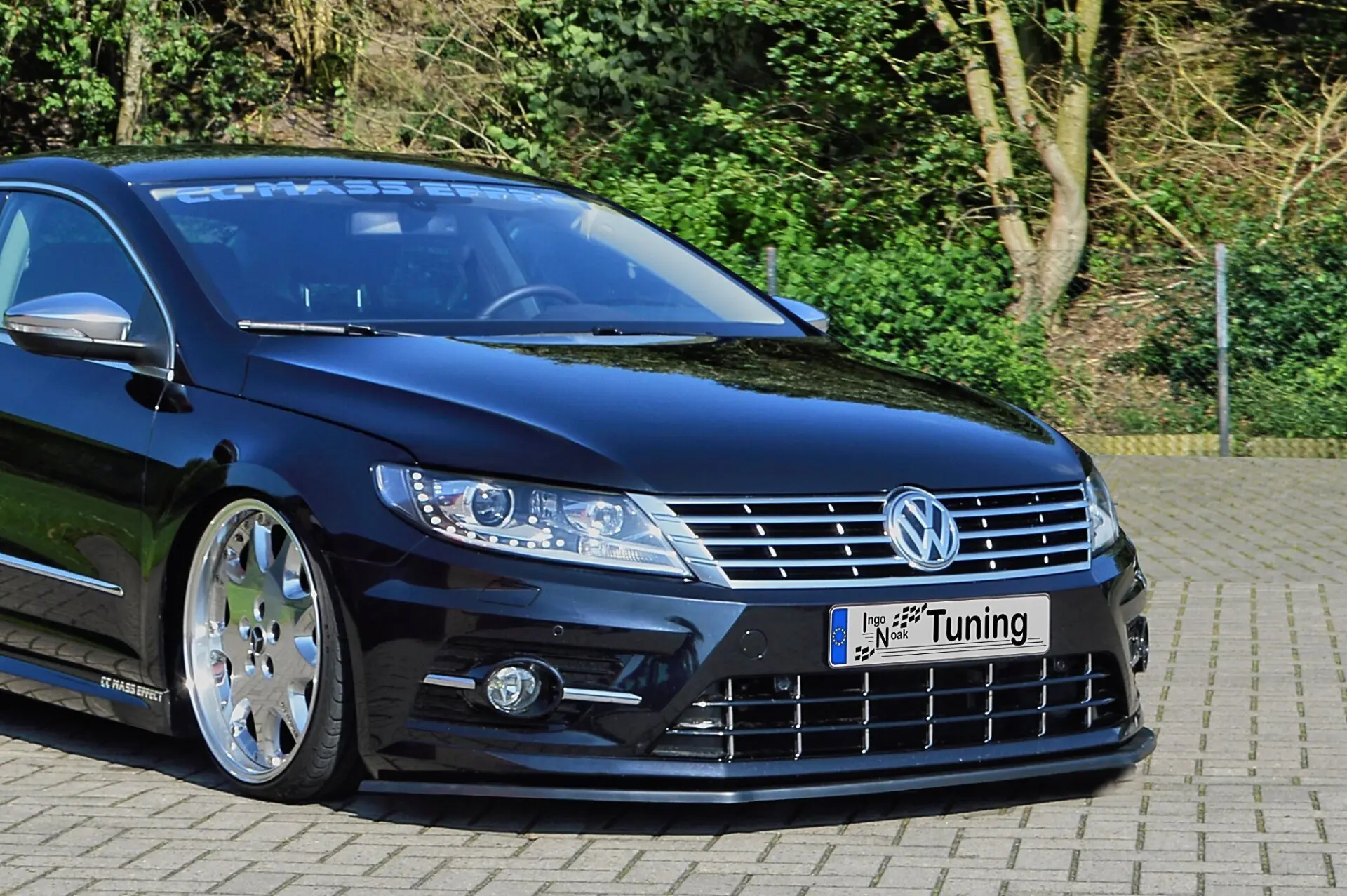 Ingo Noak Cup Frontspoilerlippe VW Passat CC R-Line Modelle mit R-Line