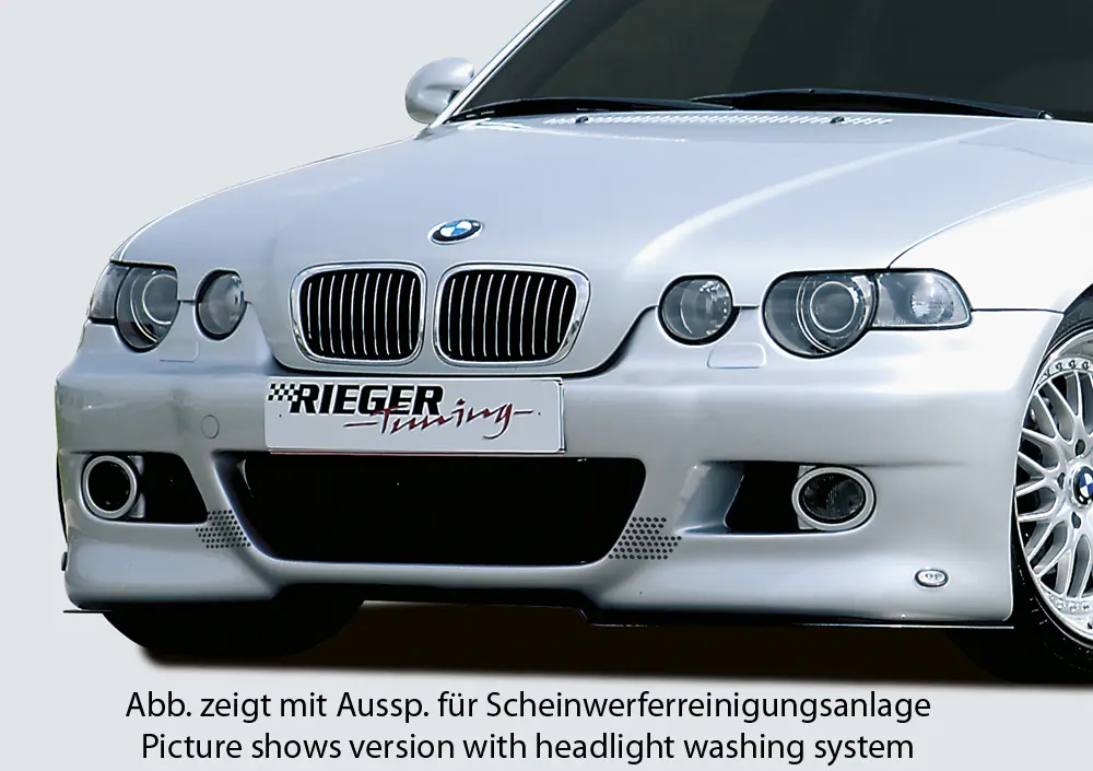 Rieger Spoilerstoßstange für BMW 3er E46