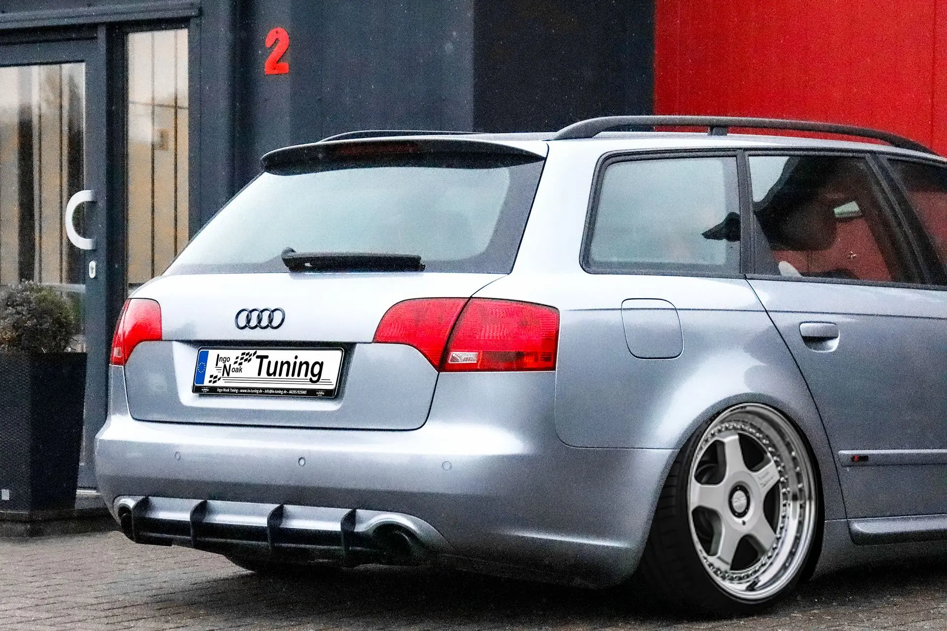 Ingo Noak Heckansatz für Audi A4 B7 mit S-Line Duplex