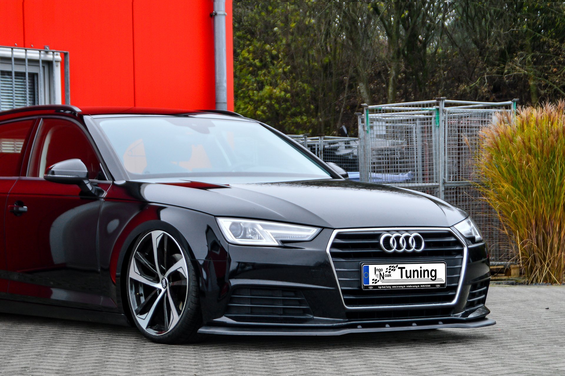 Ingo Noak Cup Frontspoilerlippe für Audi A4 B9 ab Bj. 2015-