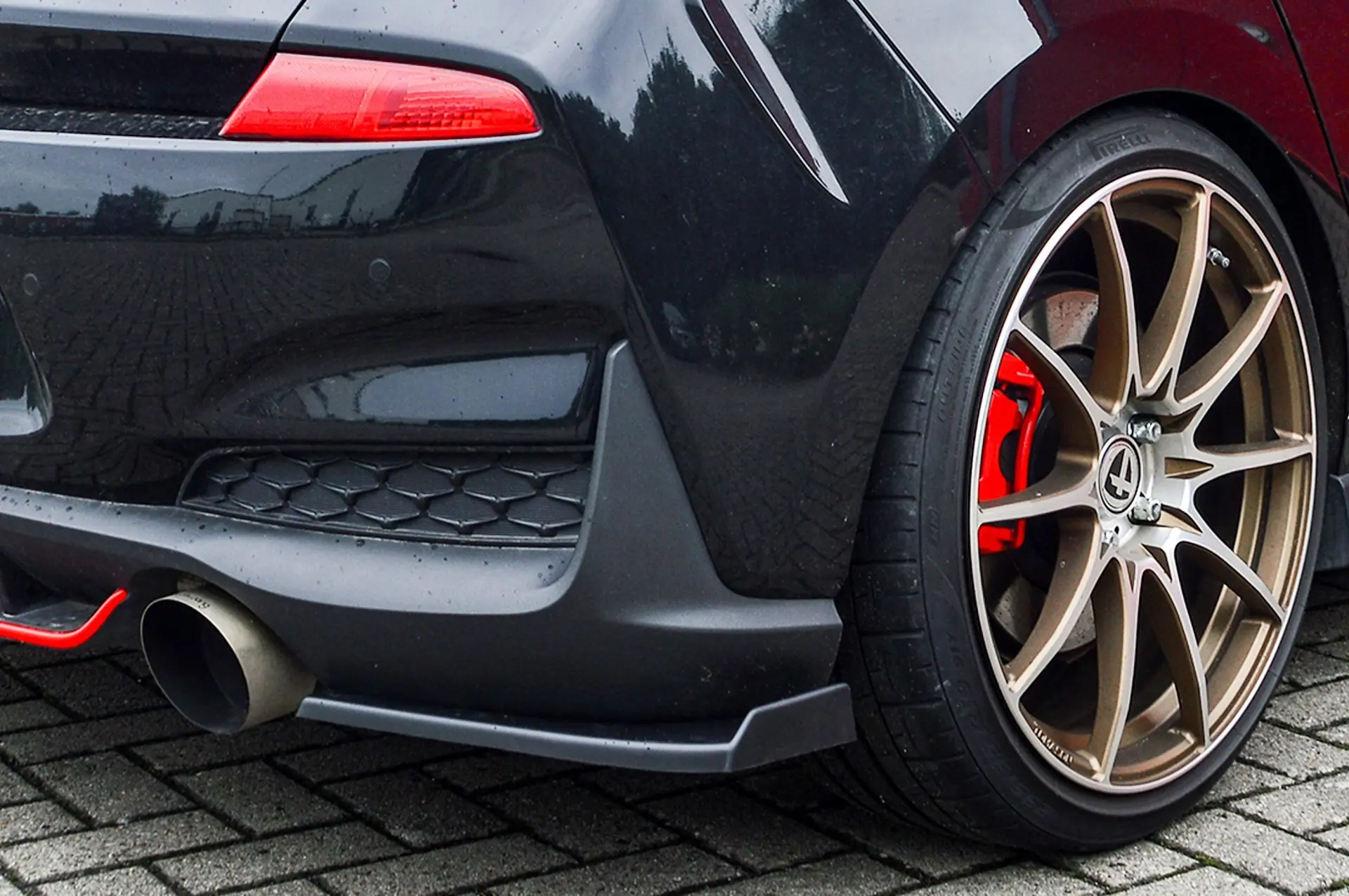 Ingo Noak Heckansatz Seitenteile mit Wing für Hyundai I30N + Performance ab Bj.2017-