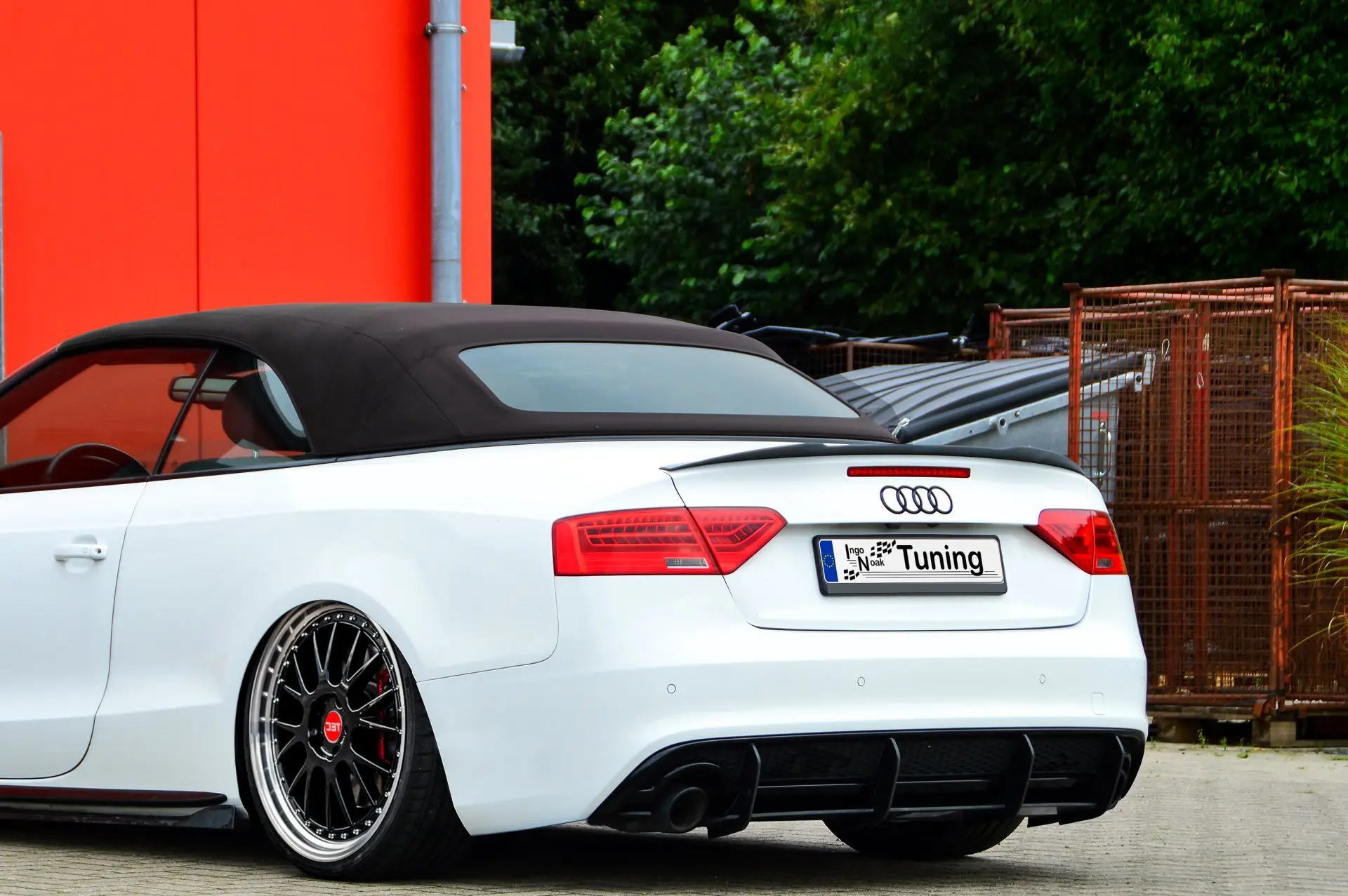 Ingo Noak Gefräster Heckansatz für Audi A5 B8 Facelift mit S-Line Diffusor